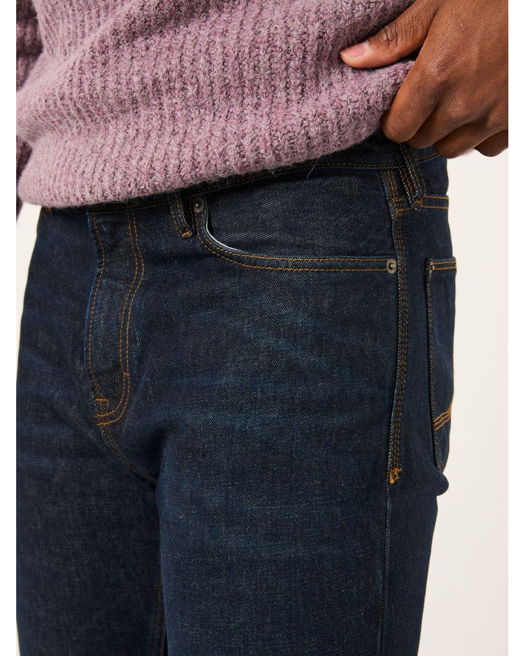 FatFace Multicolor Straight Fit Jeans for men