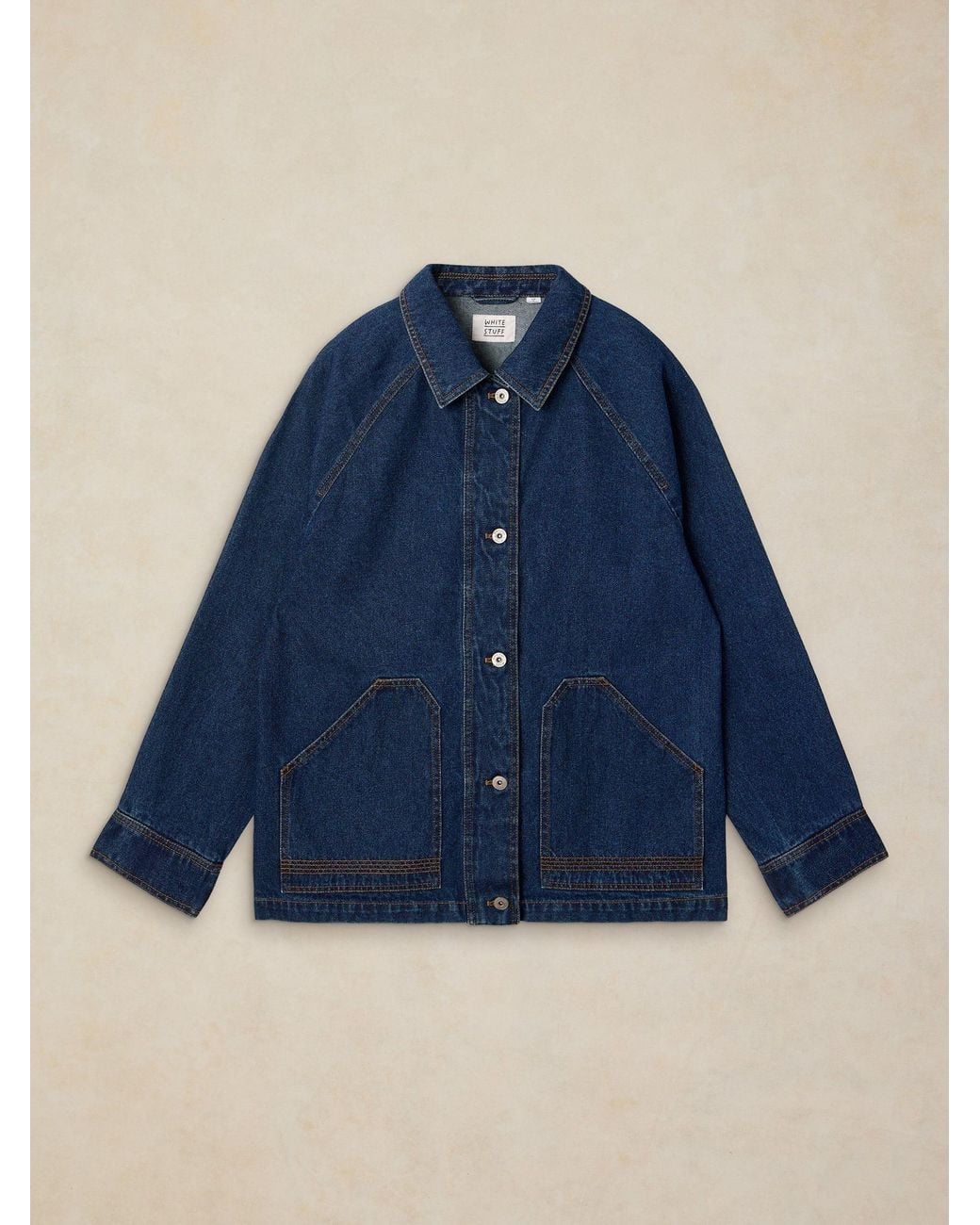 White Stuff Blue Benny Denim Barn Jacket