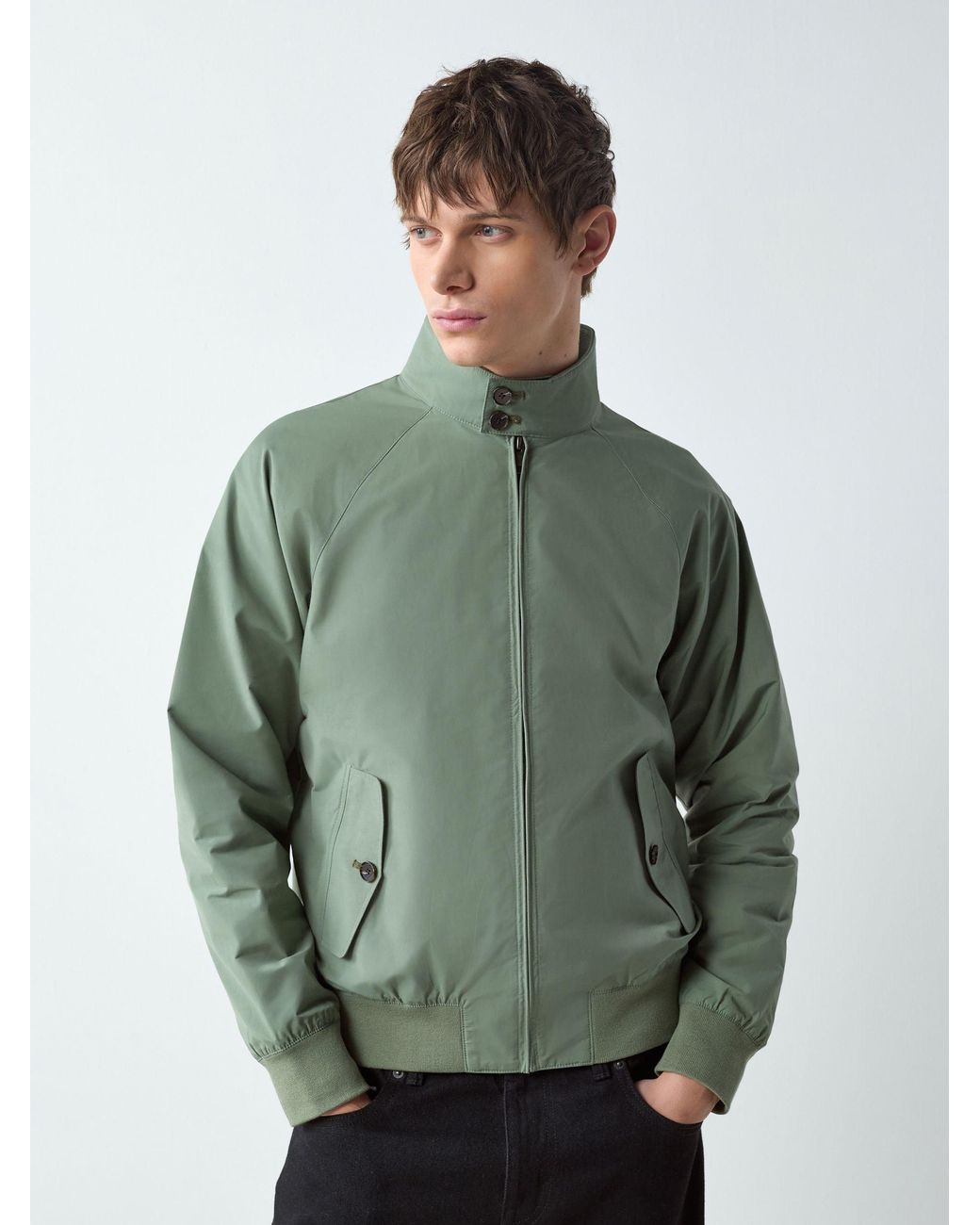 Next Green Shower Resistant Harrington Jacket for men
