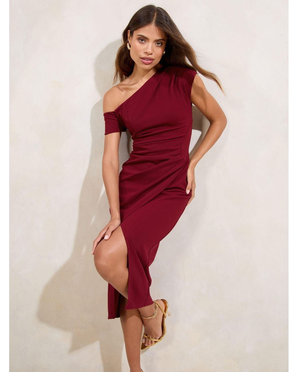 knit dress off shoulder Black Dress - Off-the-Shoulder Sweater Midi Dress