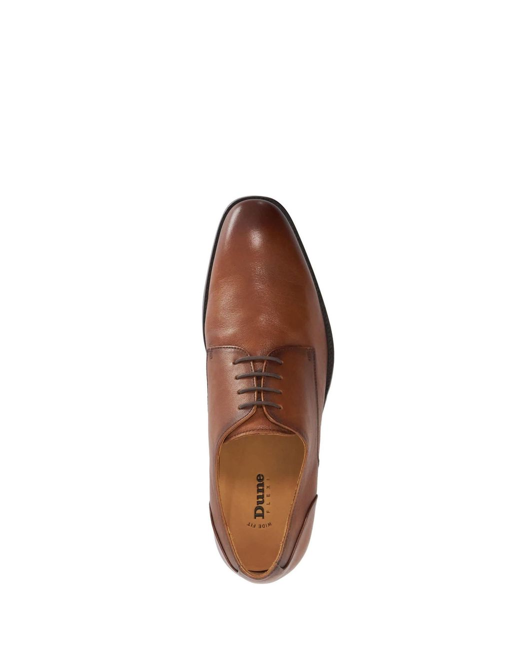 Dune Flexi Sole Derby Shoes in Brown für Herren