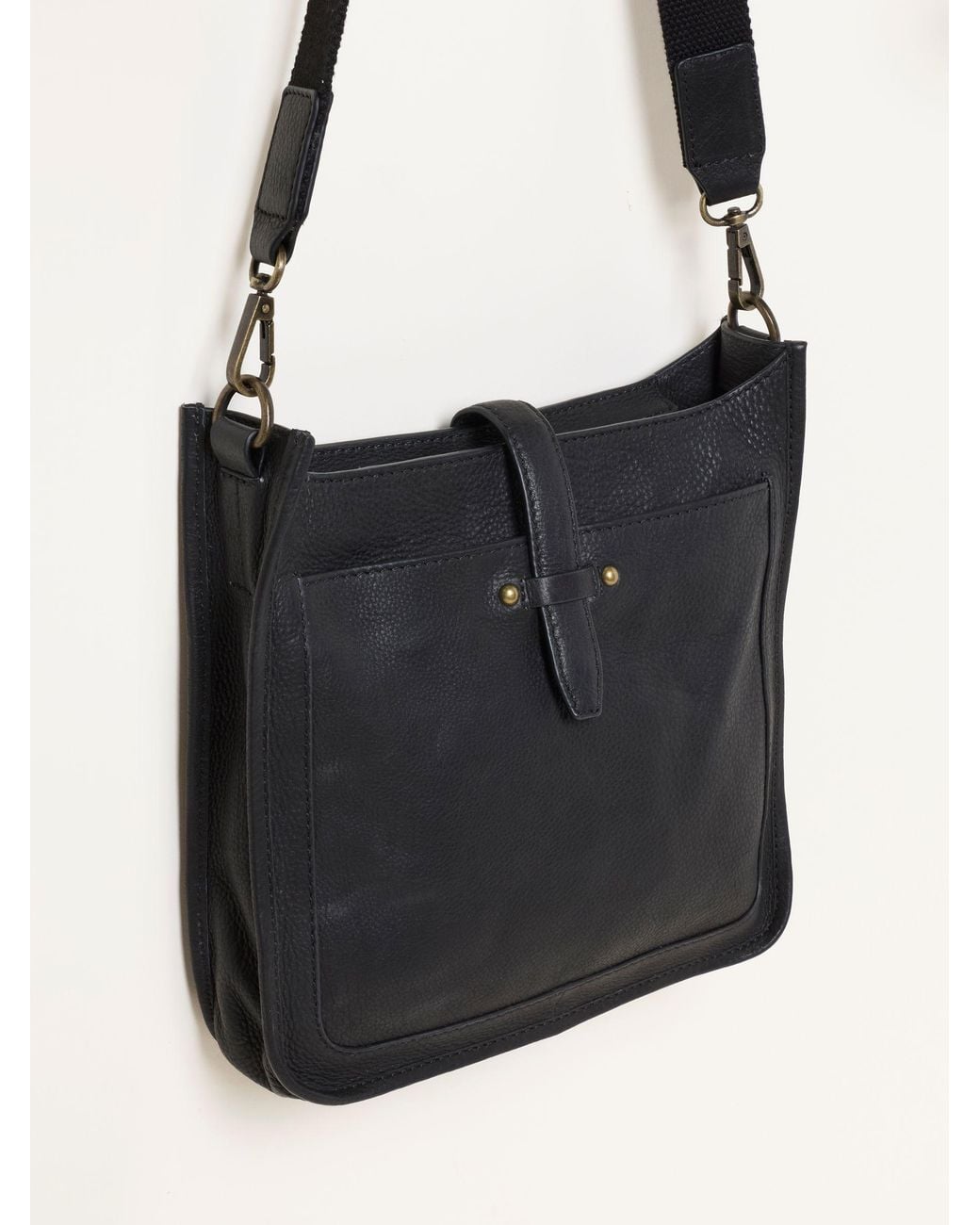 FatFace Blue Mila Leather Crossbody Bag