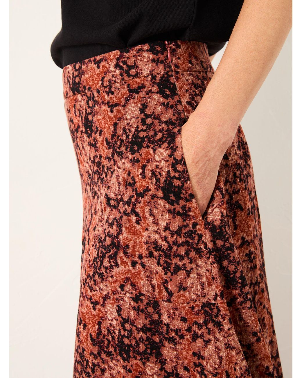 FatFace Multicolor Fatface Skye Midi Skirt