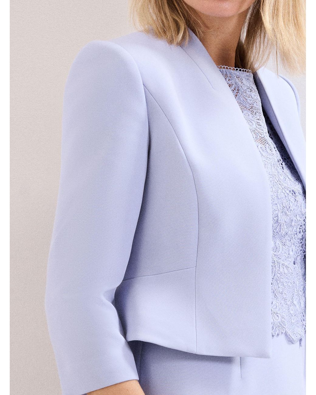 Phase Eight Purple Petite Daisy Jacket