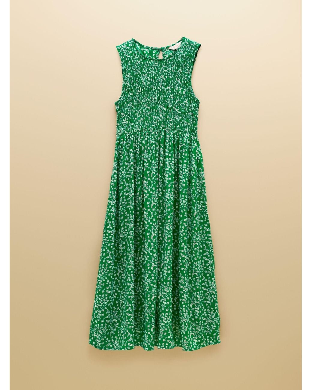 joules green dress Mila Sleeveless Midi in new-colors