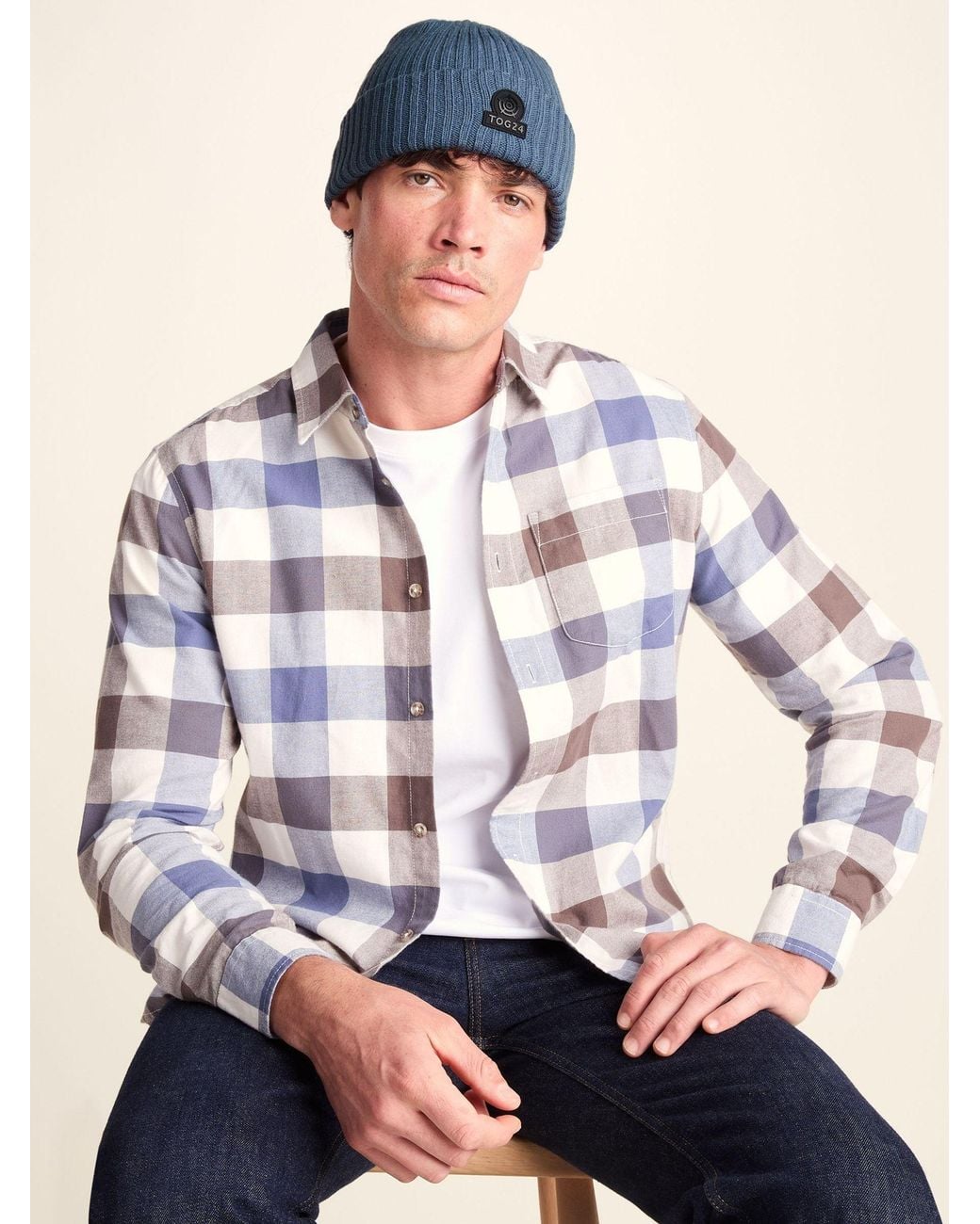 TOG24 Blue Burke Knitted Hat