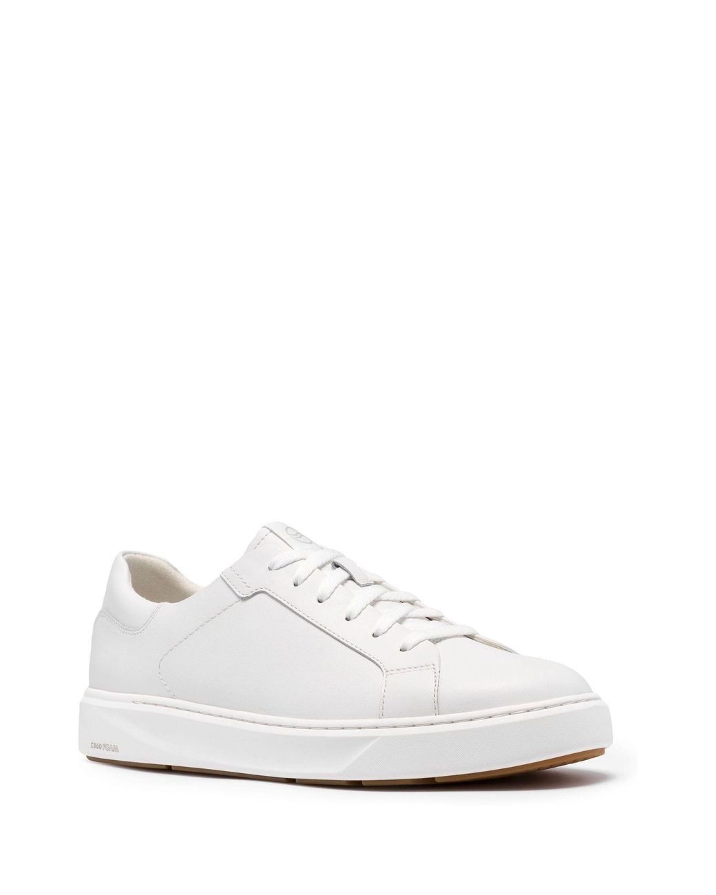 Clarks White Code Lace Trainers for men