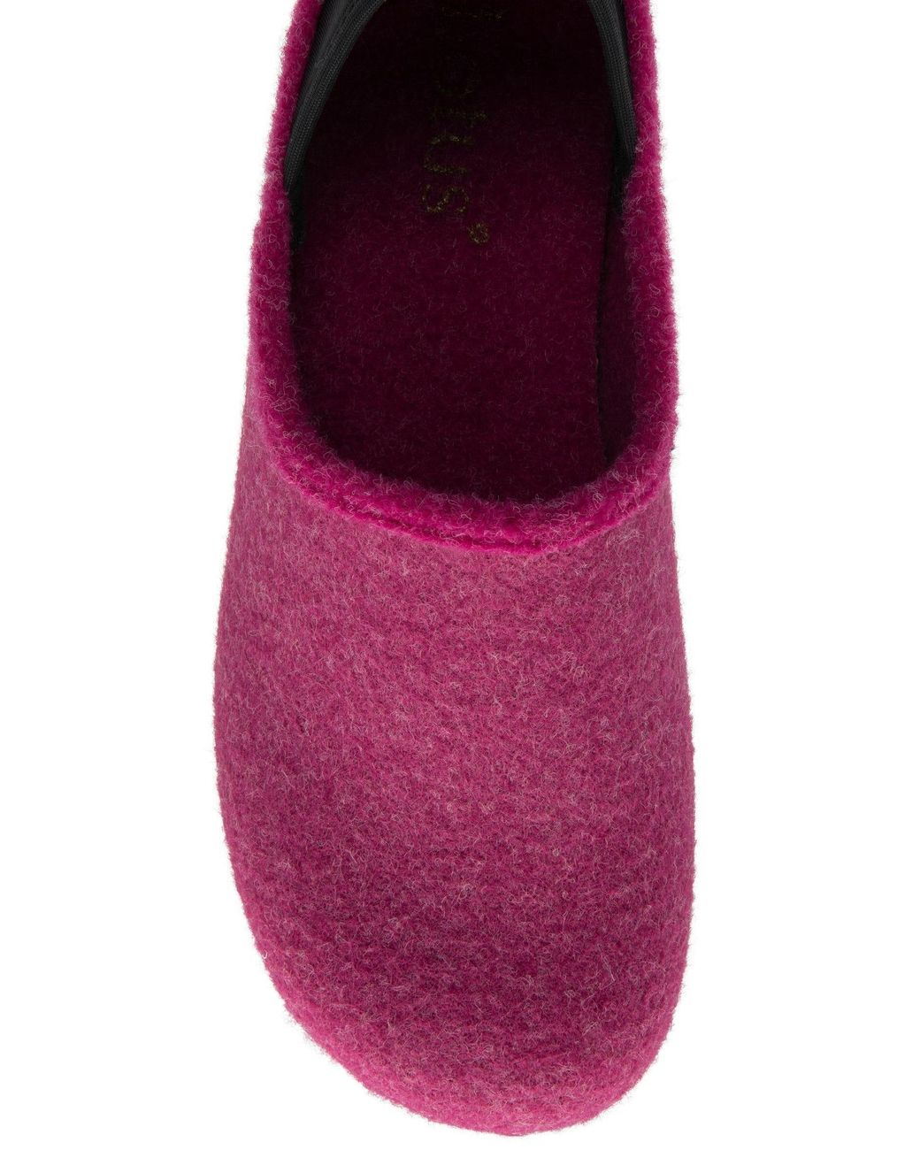 Lotus Pink Textile Flat Slippers