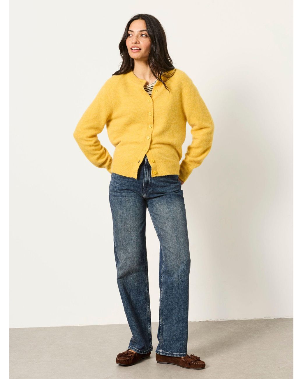FatFace Blue Filby Relaxed Straight Jeans