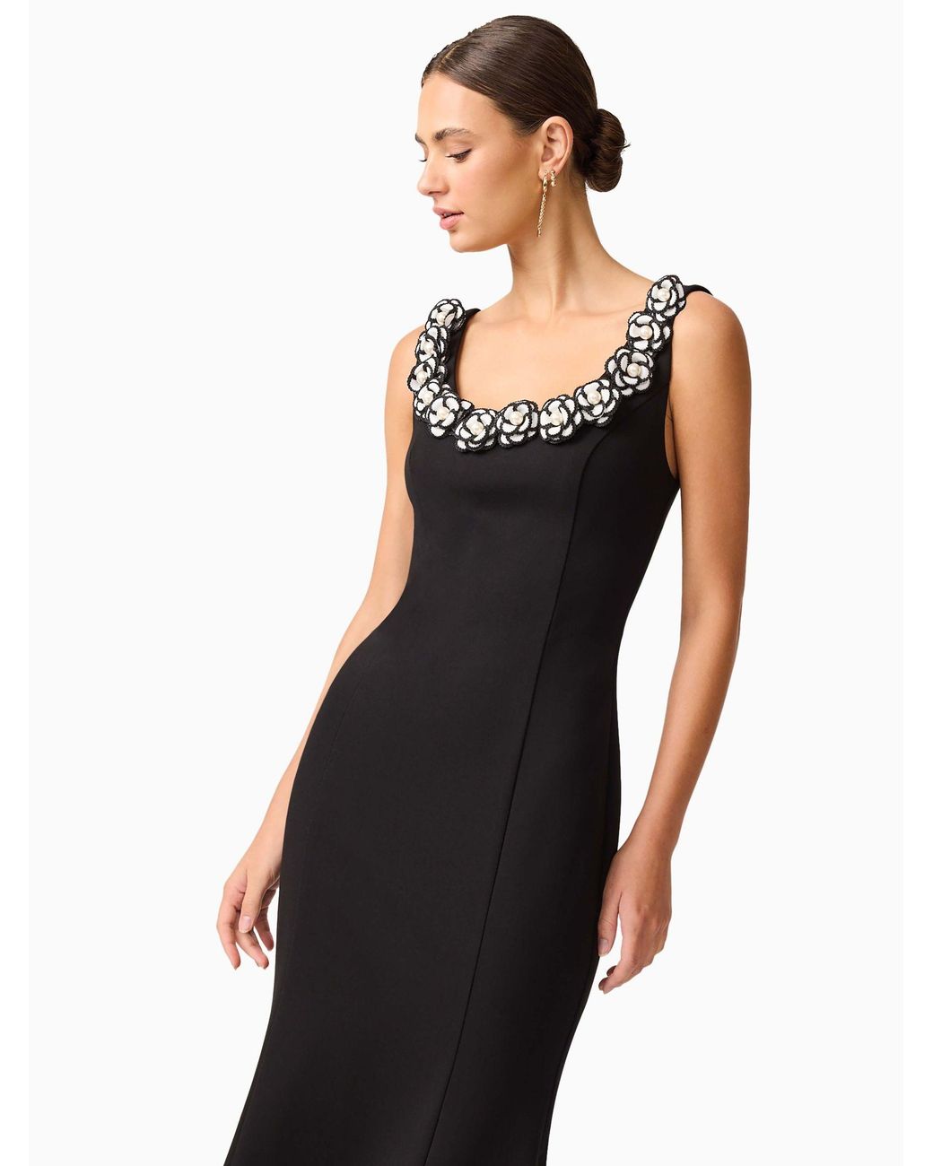 Elliatt Marina Midi Dress in Black | Lyst Elliatt Marina Midi Dress in Black | Lyst