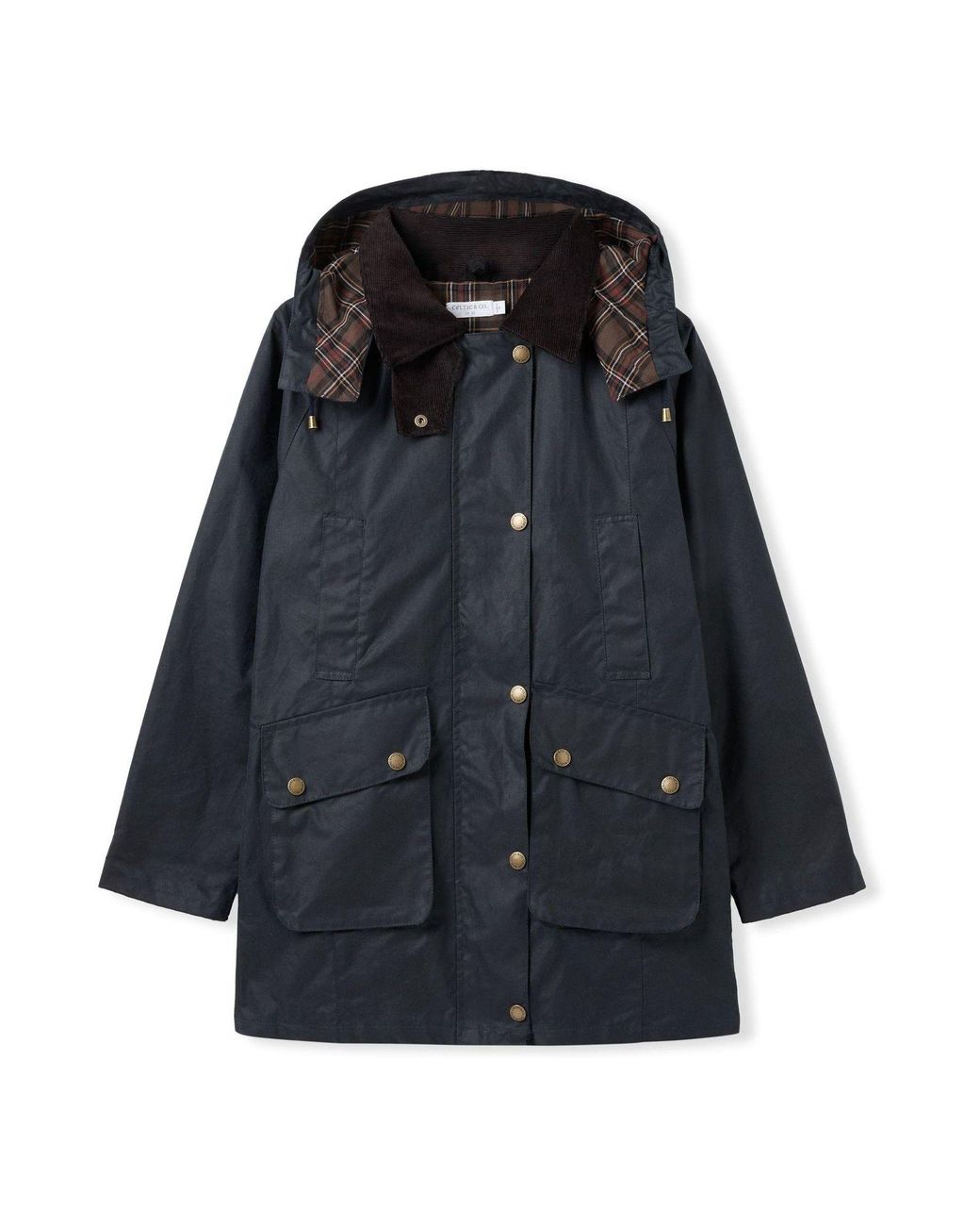 Celtic & Co. Blue Classic Waxed Jacket
