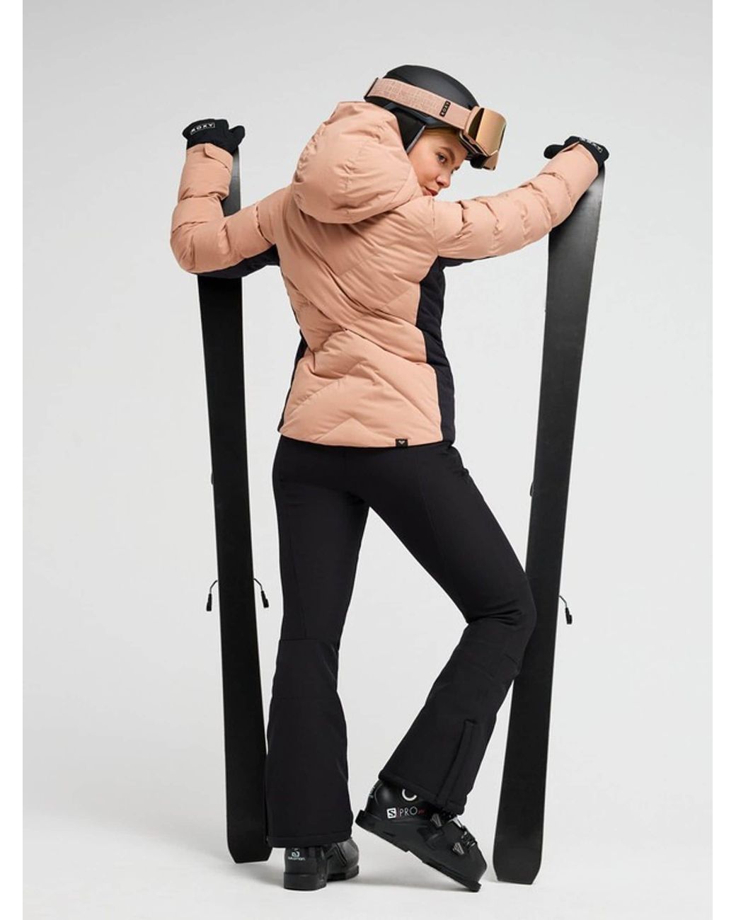 Roxy Natural Latte Snowdrift Technical Snow Jacket