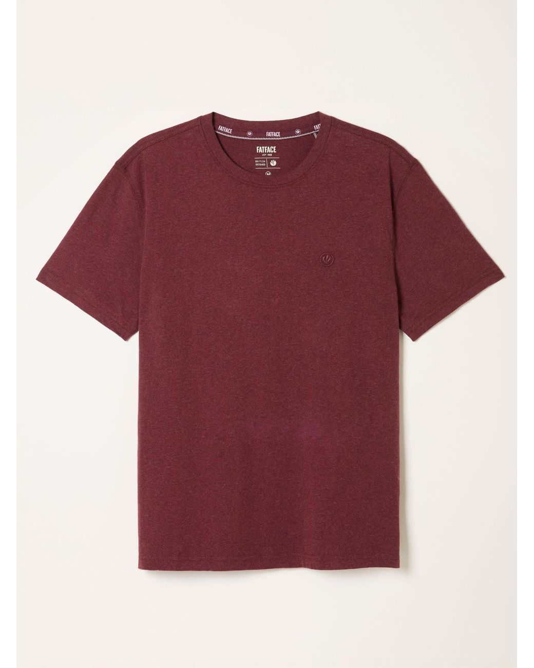 FatFace Pink Lulworth Short Sleeve T-Shirt for men