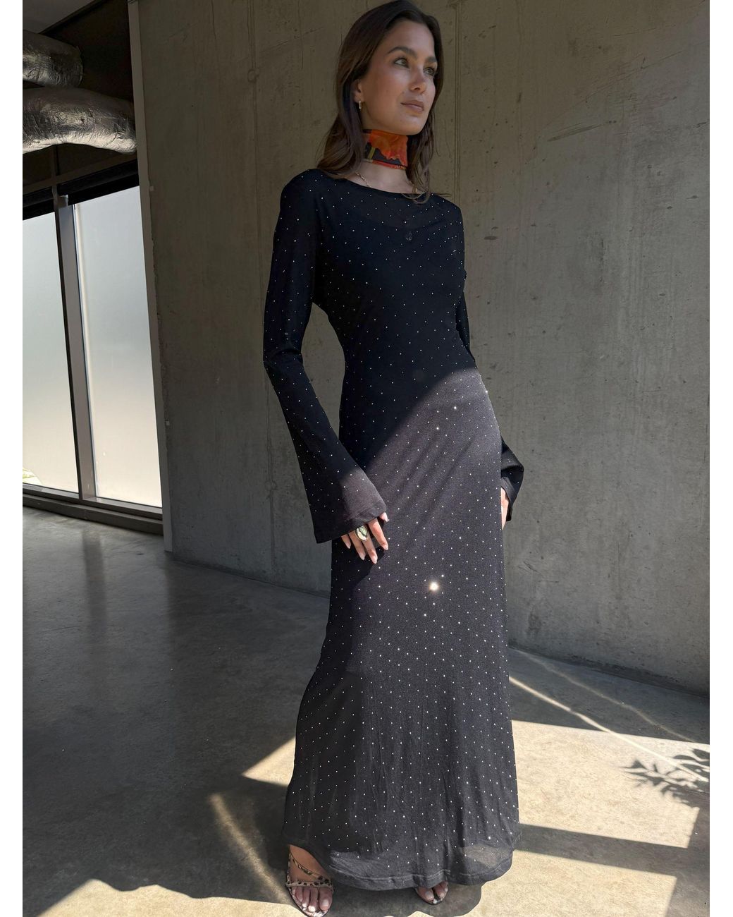 Never Fully Dressed Icon Mesh Petite Dress in Black | Lyst
