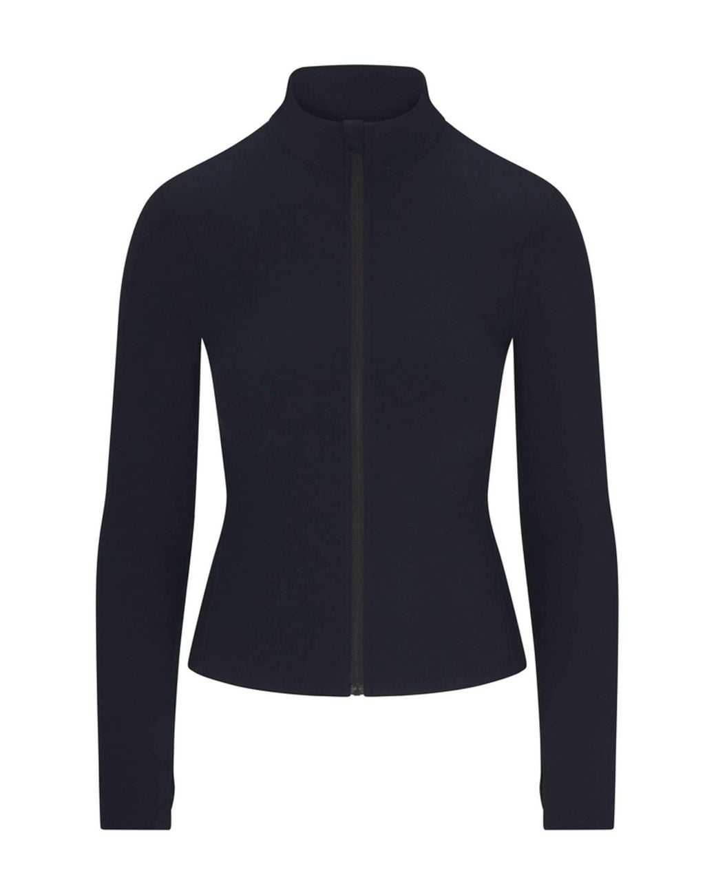 Spanx Blue Smooth Onform Full Zip Jacket