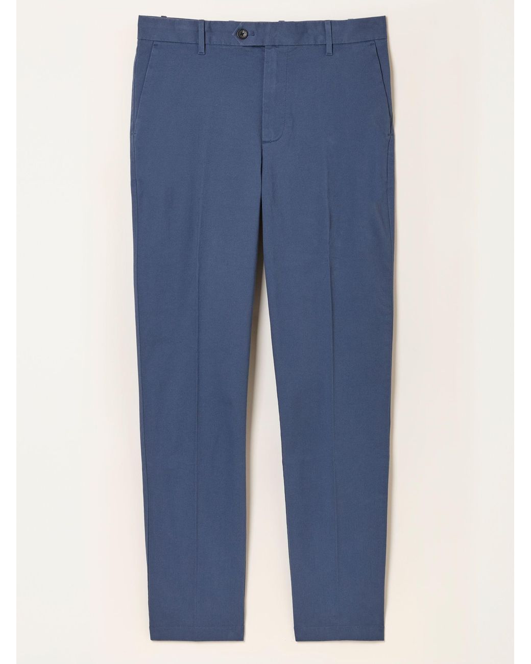 FatFace Blue Fatface Bosbury Tailored Fit Pique Chinos for men