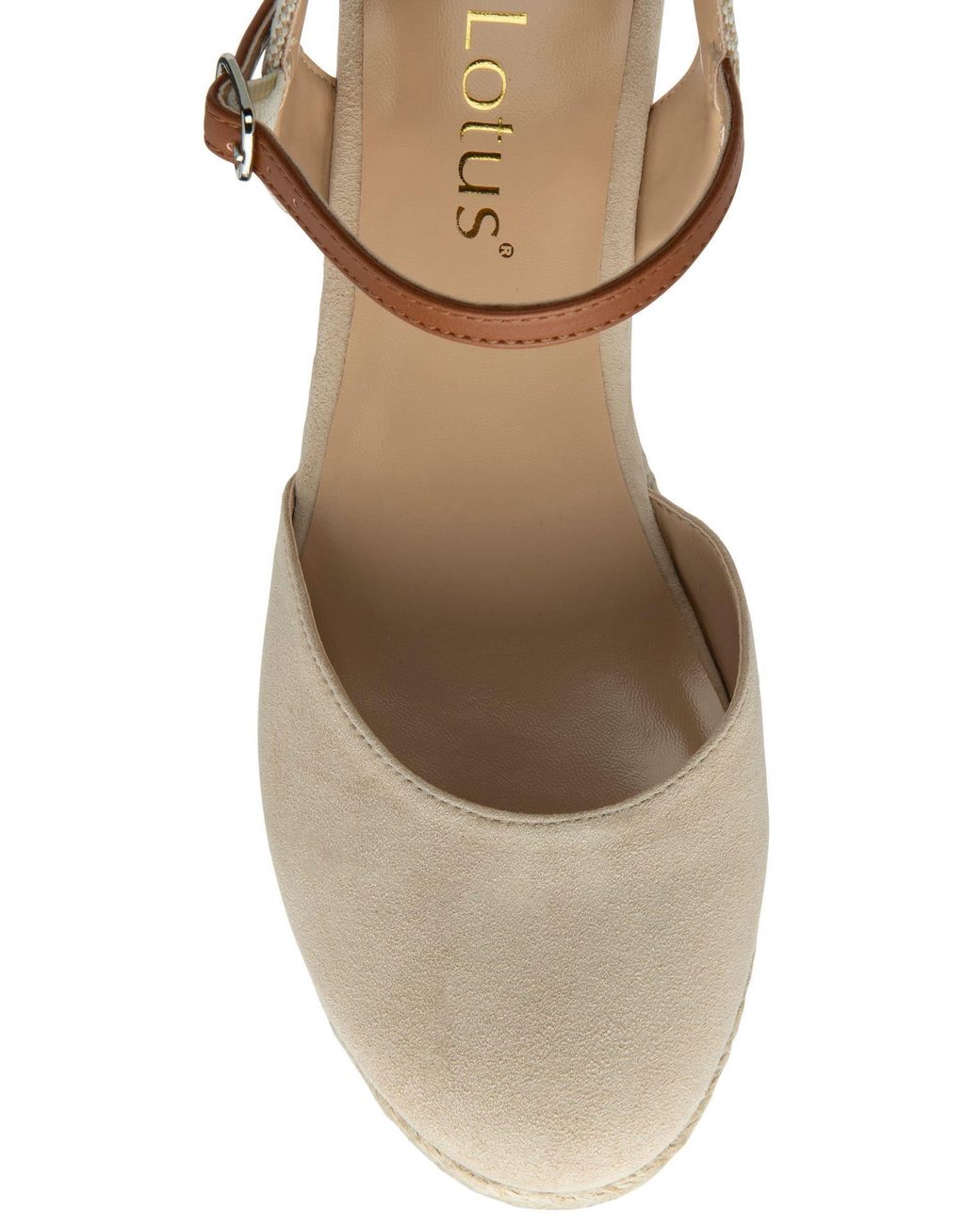 Lotus Metallic Espadrilles Shoes