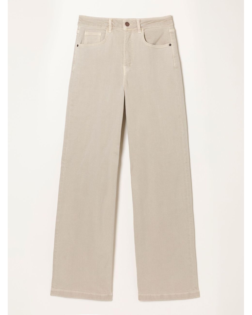FatFace Natural Welling Wide Leg Wide Leg Jeans