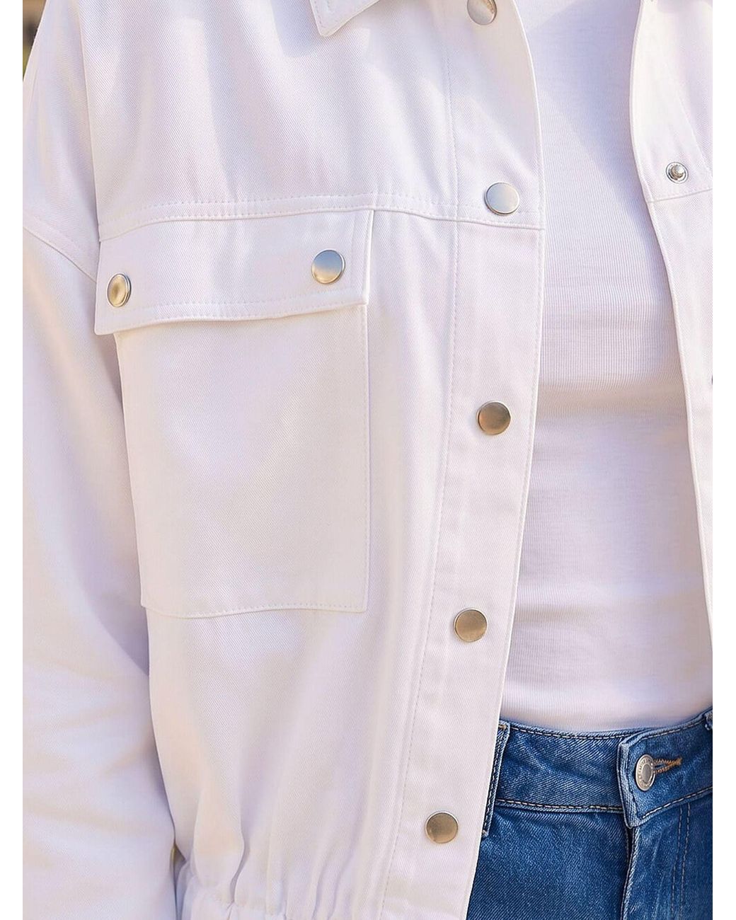 Roman Blue Utility Collared Pocket Jacket
