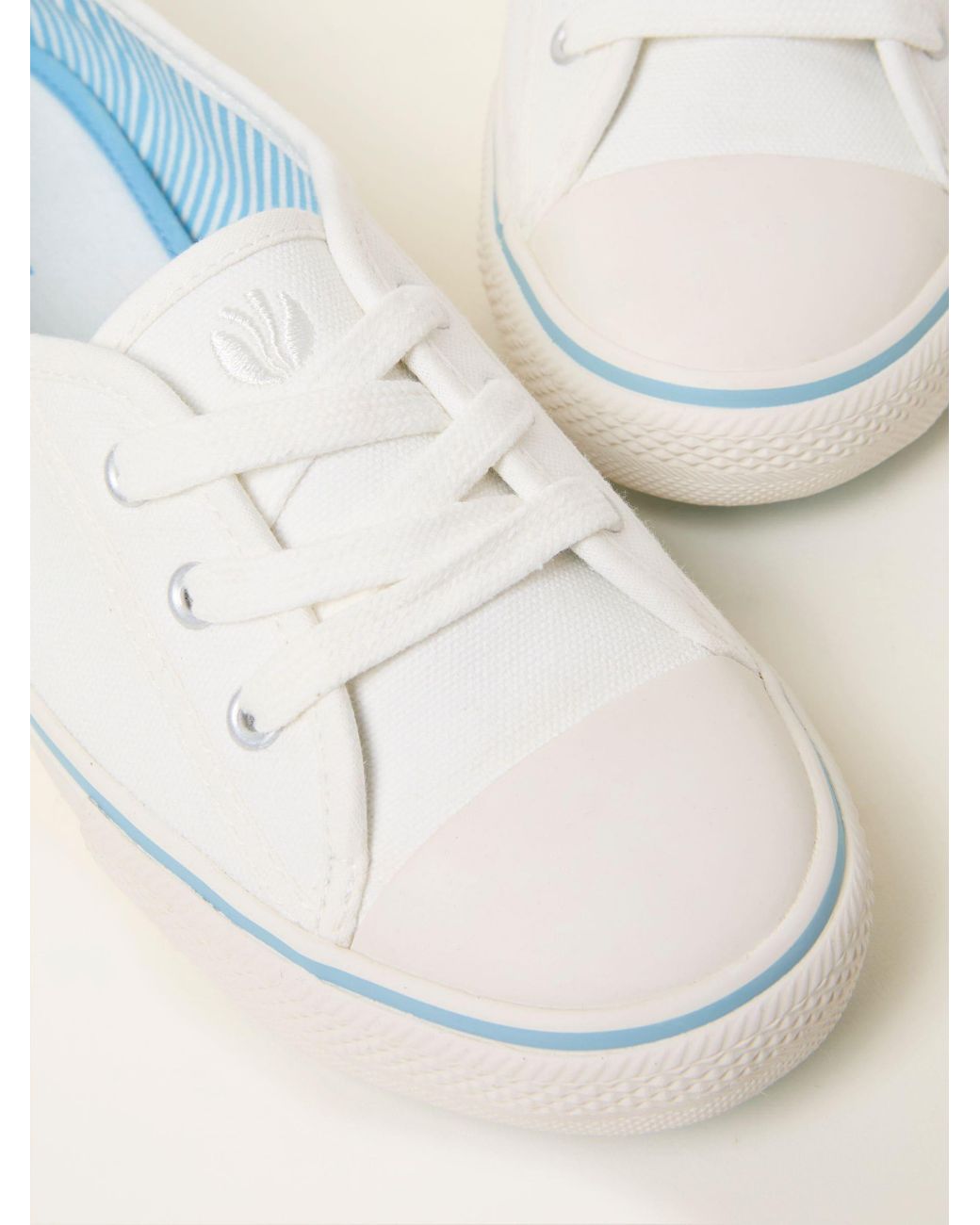 FatFace Natural Fatface Suzie Ballet Trainer