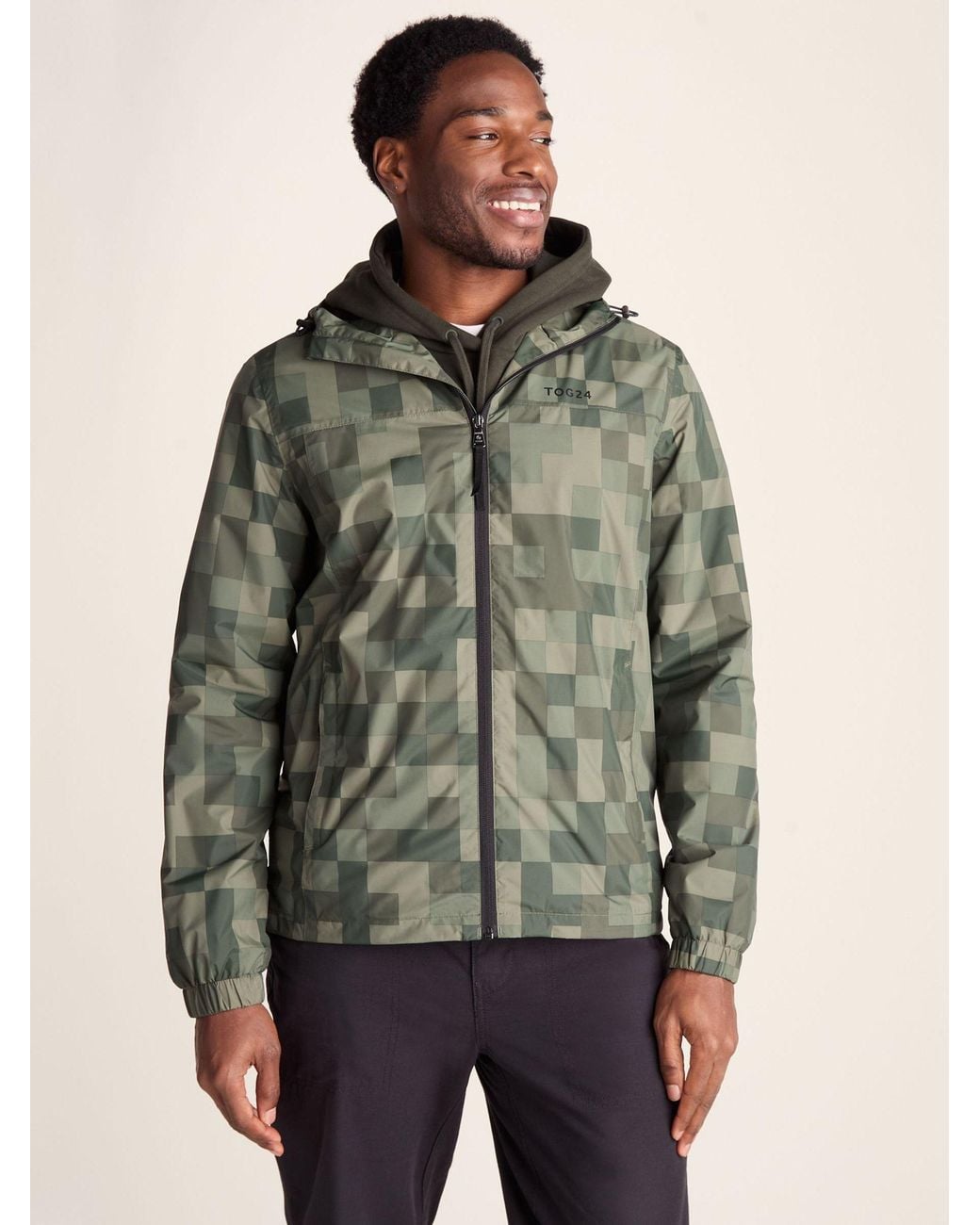 TOG24 Green Military Waterproof Craven Jacket for men