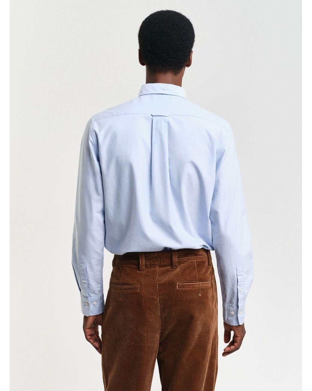 Gant Klassisches Oxford Logo-Hemd in Blue für Herren