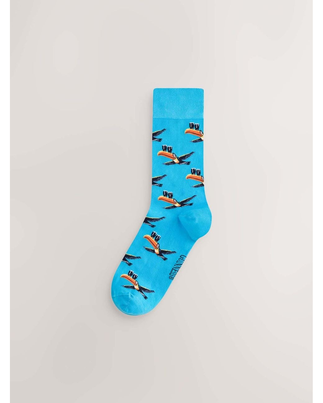 Next Blue Bright Guinness Pattern Socks 3 Pack for men