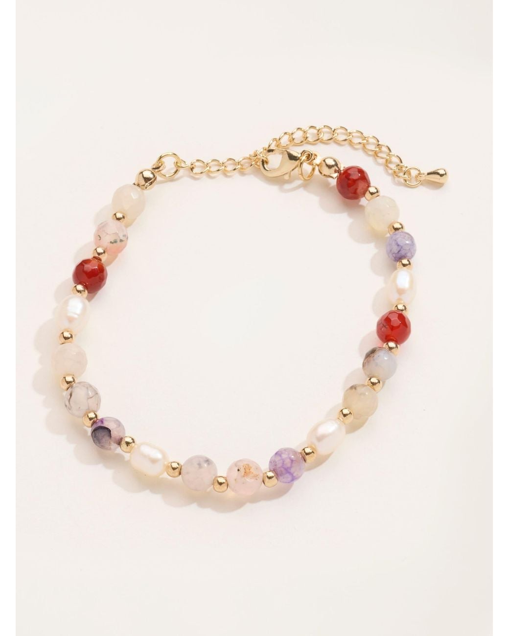 FatFace Natural Adjustable Bracelet
