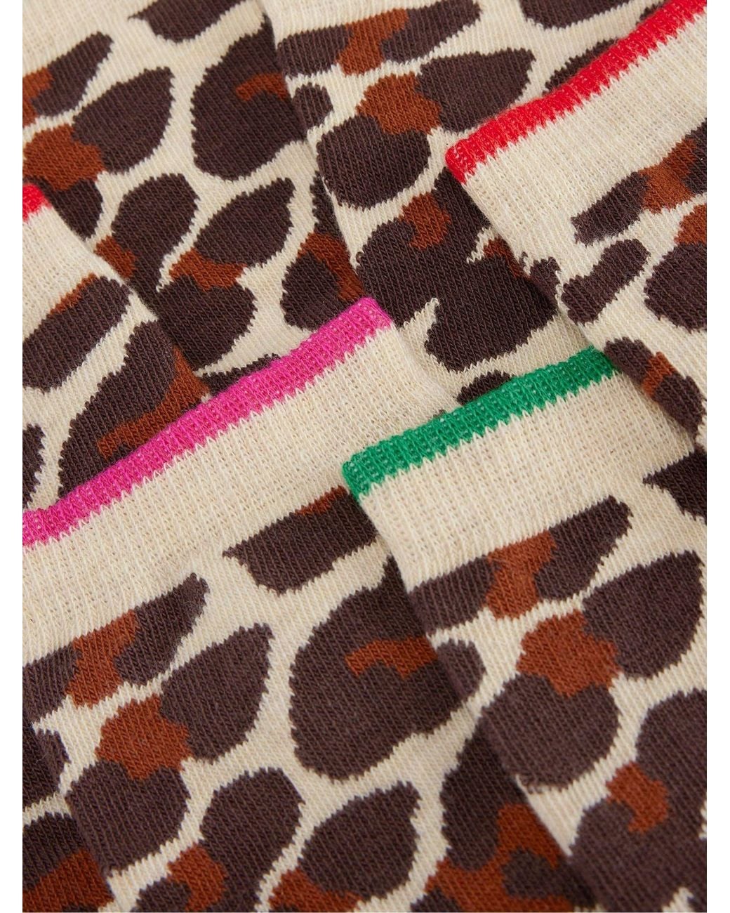 Boden White Novelty Socks 3 Pack