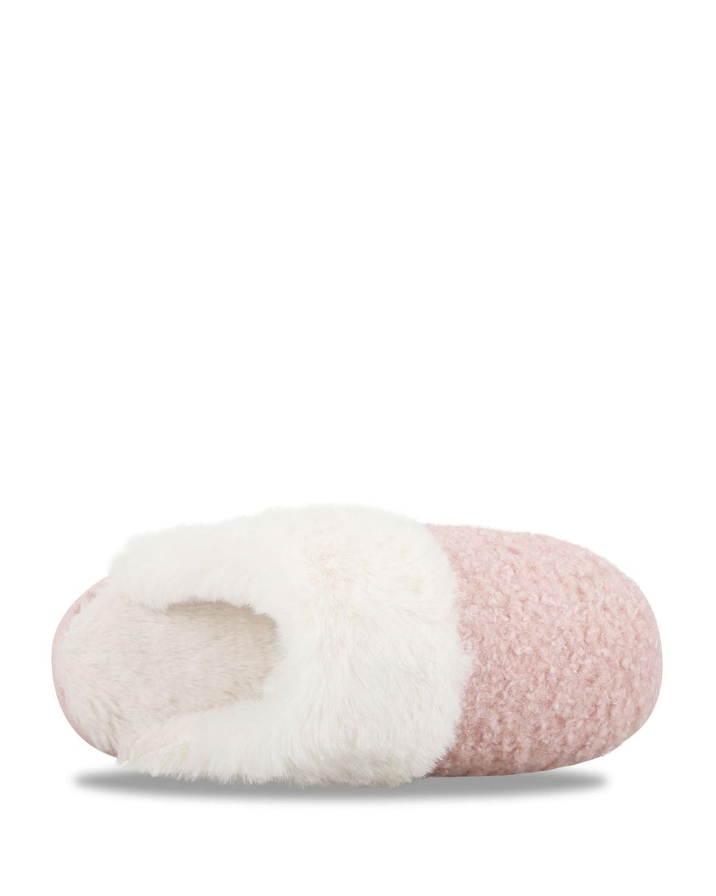 Totes Pink Borg Mule Slippers