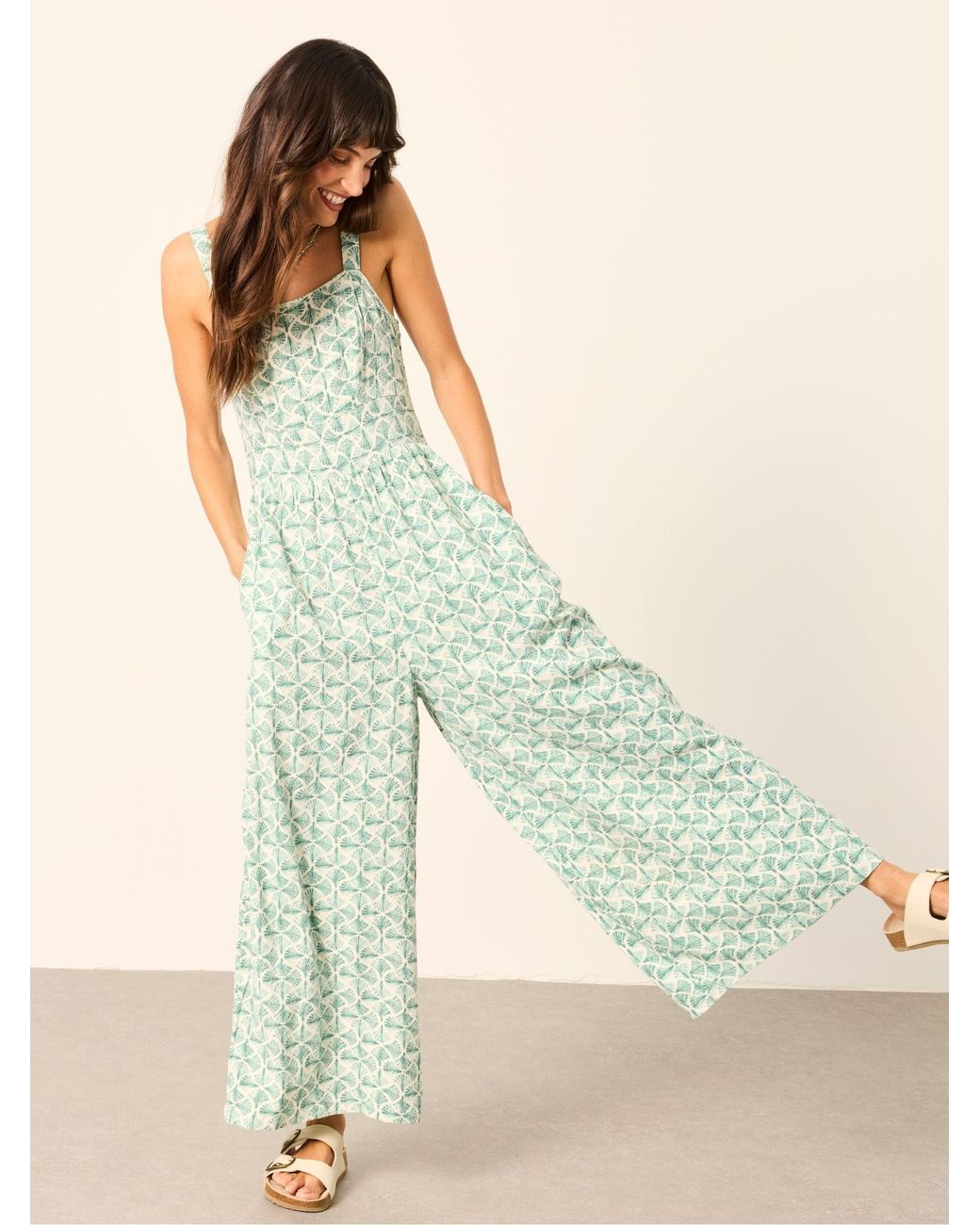 FatFace Green Ruby Jumpsuit