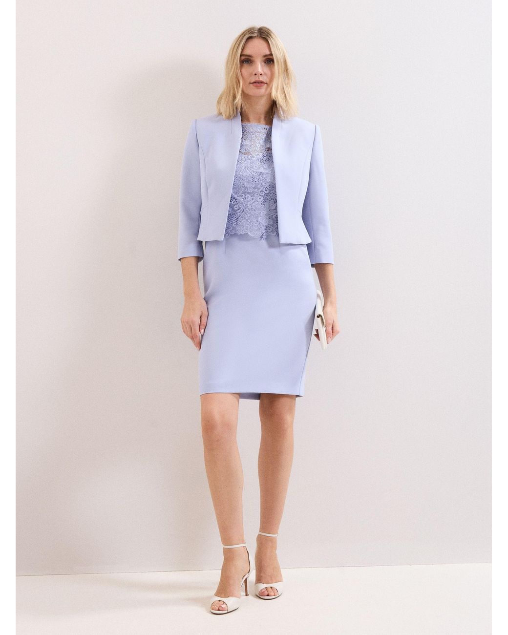 Phase Eight Purple Petite Daisy Jacket