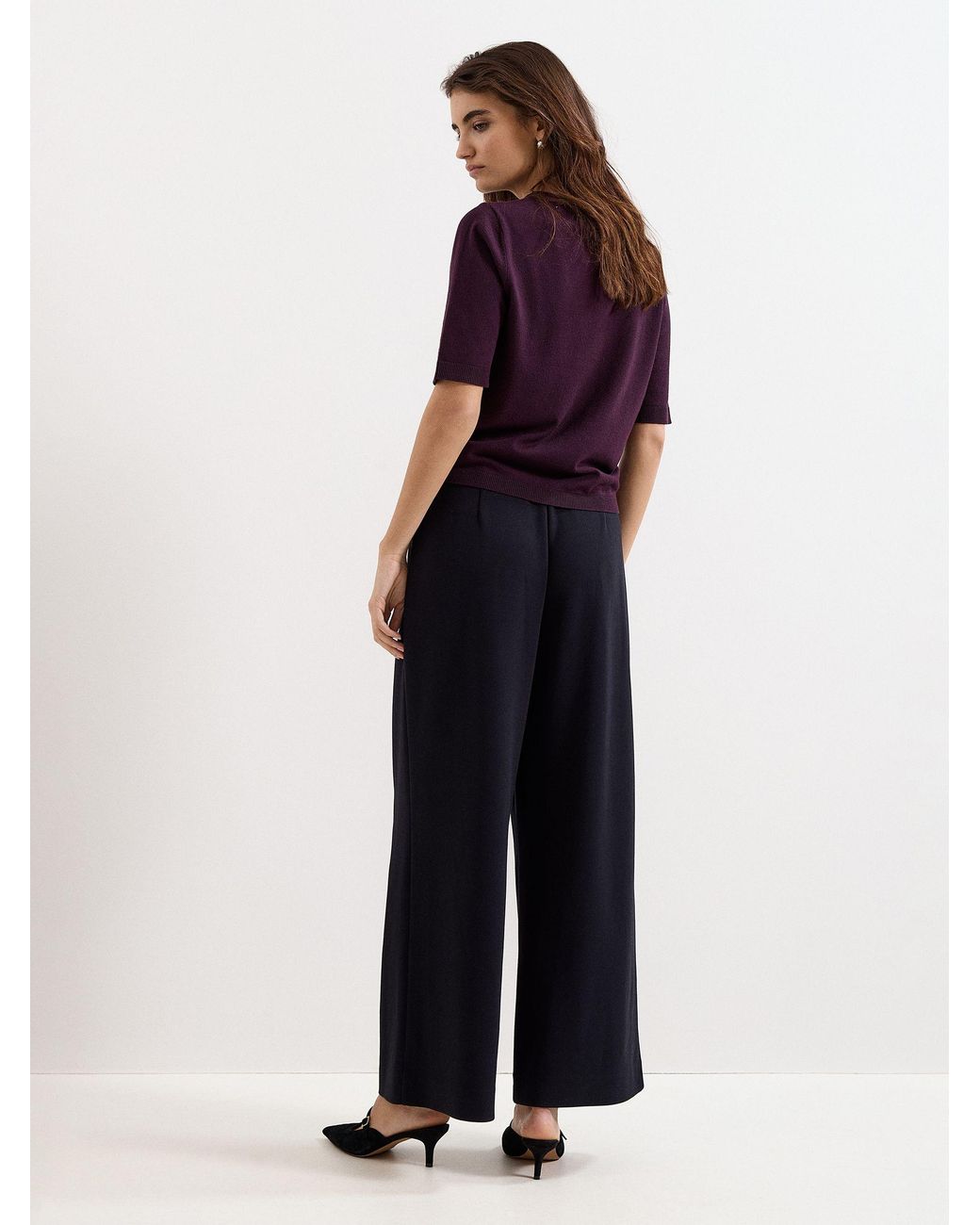 Phase Eight Blue Florence Trousers