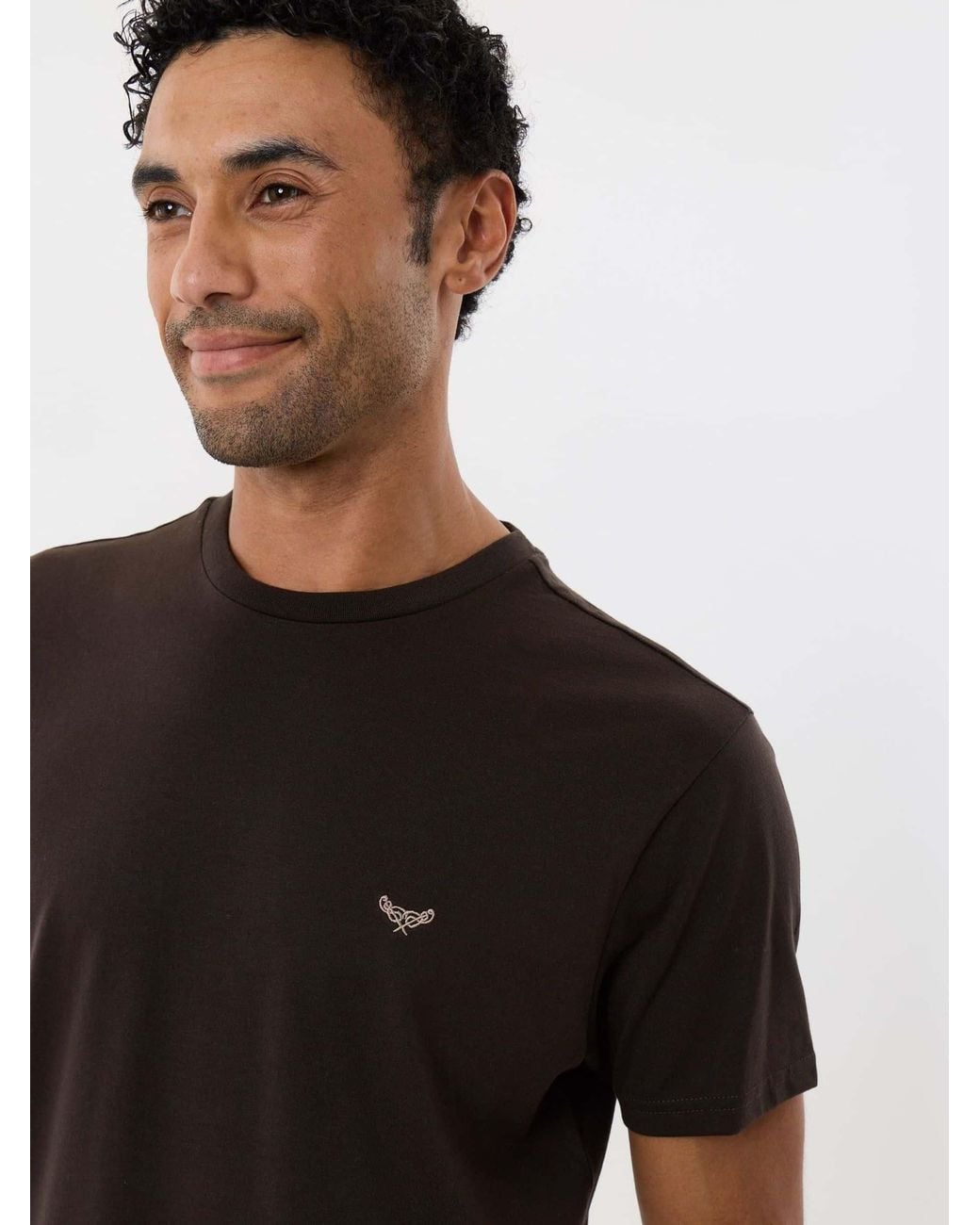Threadbare Brown Dark Short Sleeve Pyjamas Set for men