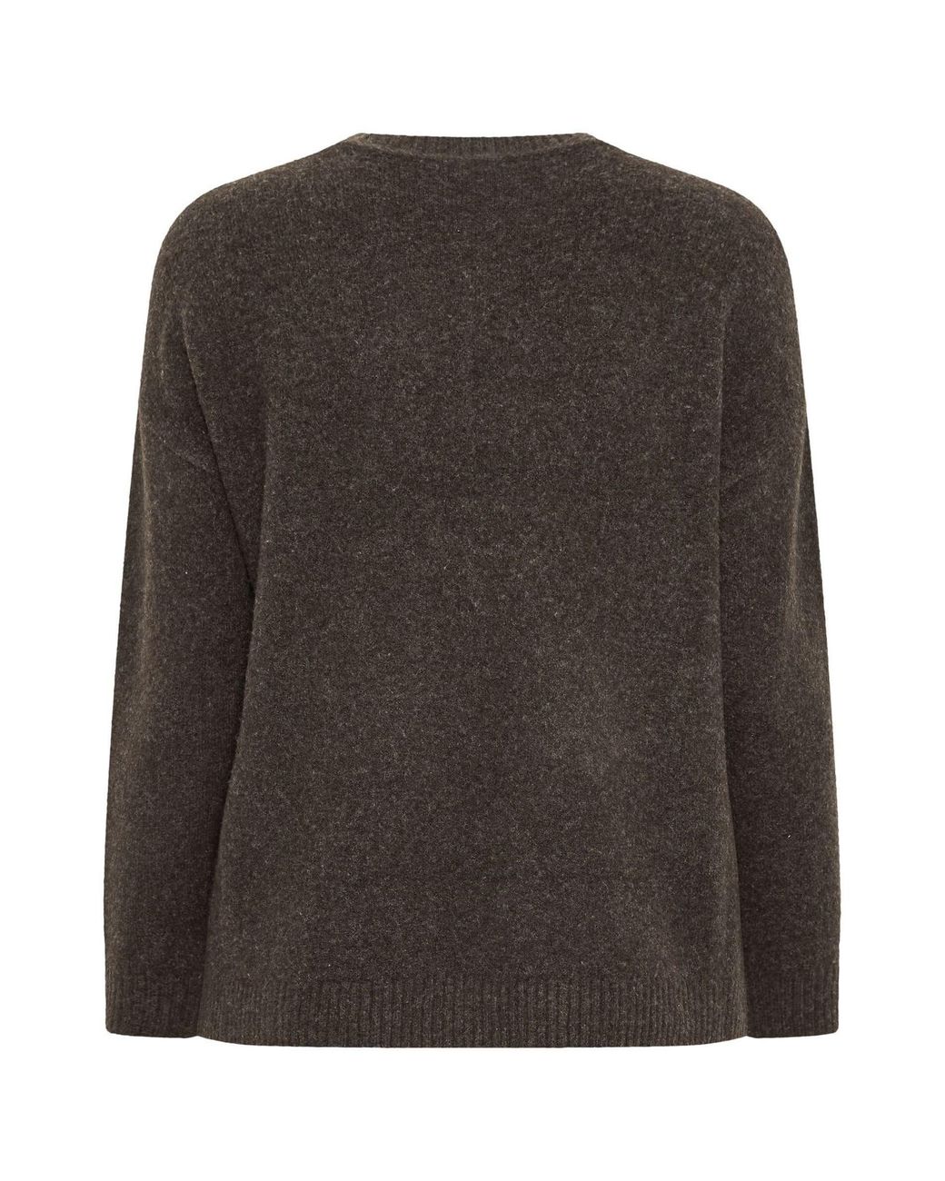 Evans Brown Front Seam Jumper