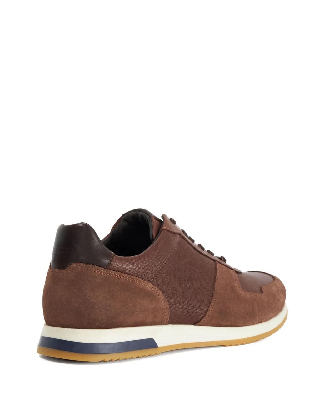 Dune Brown Standard Fit Trusting Trainers for men