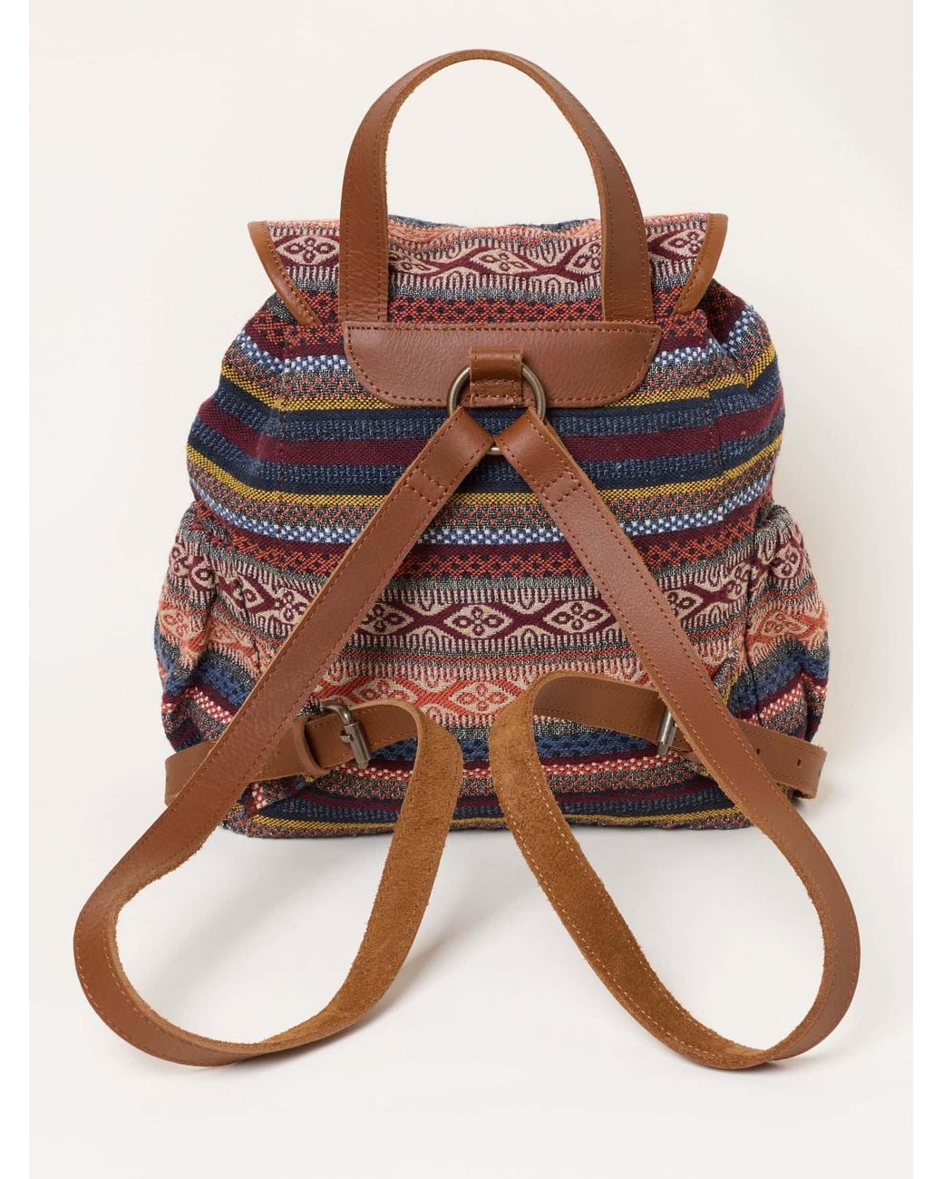FatFace Blue Evalie Woven Backpack