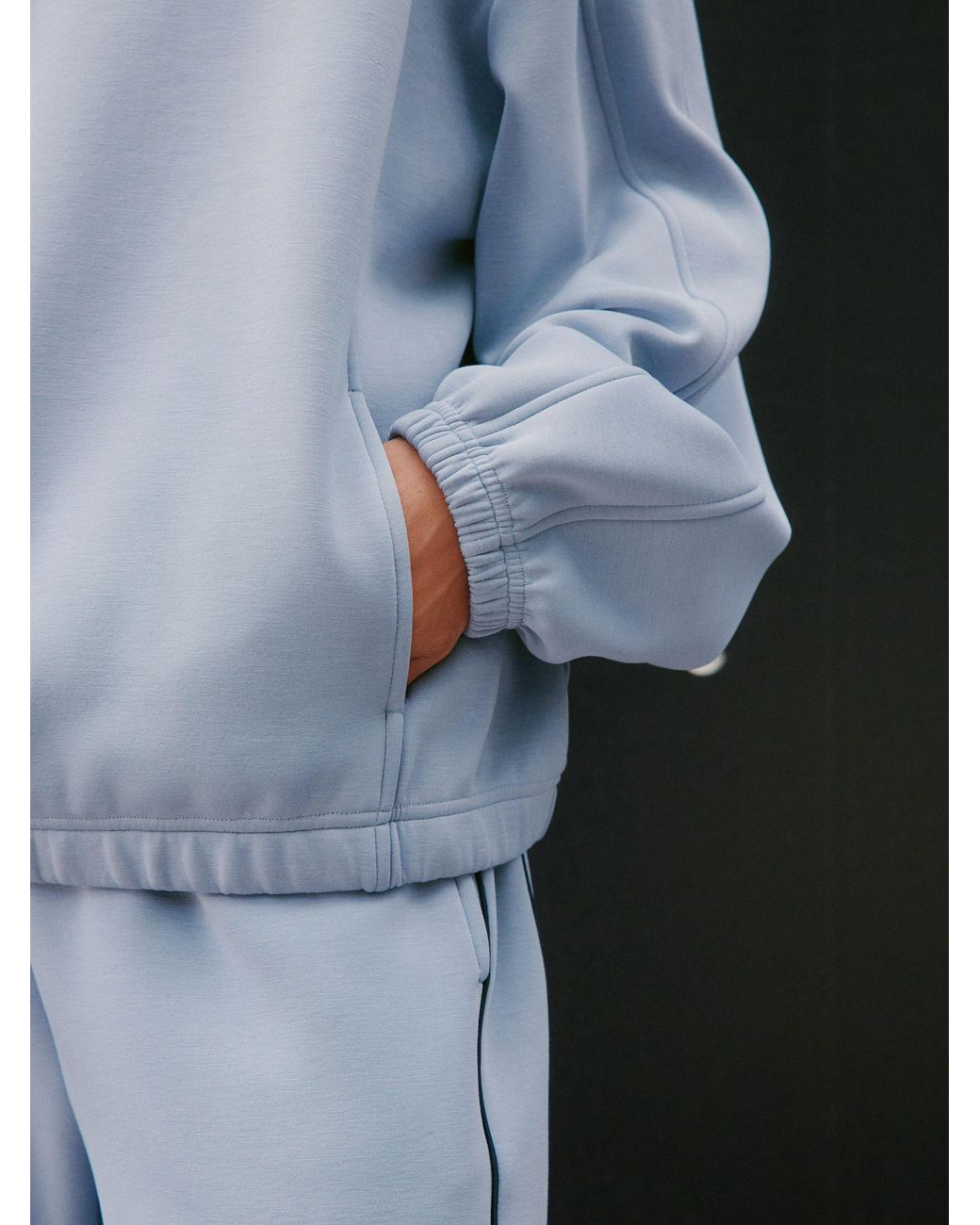 Next Blue Slinky Pullover Hoodie