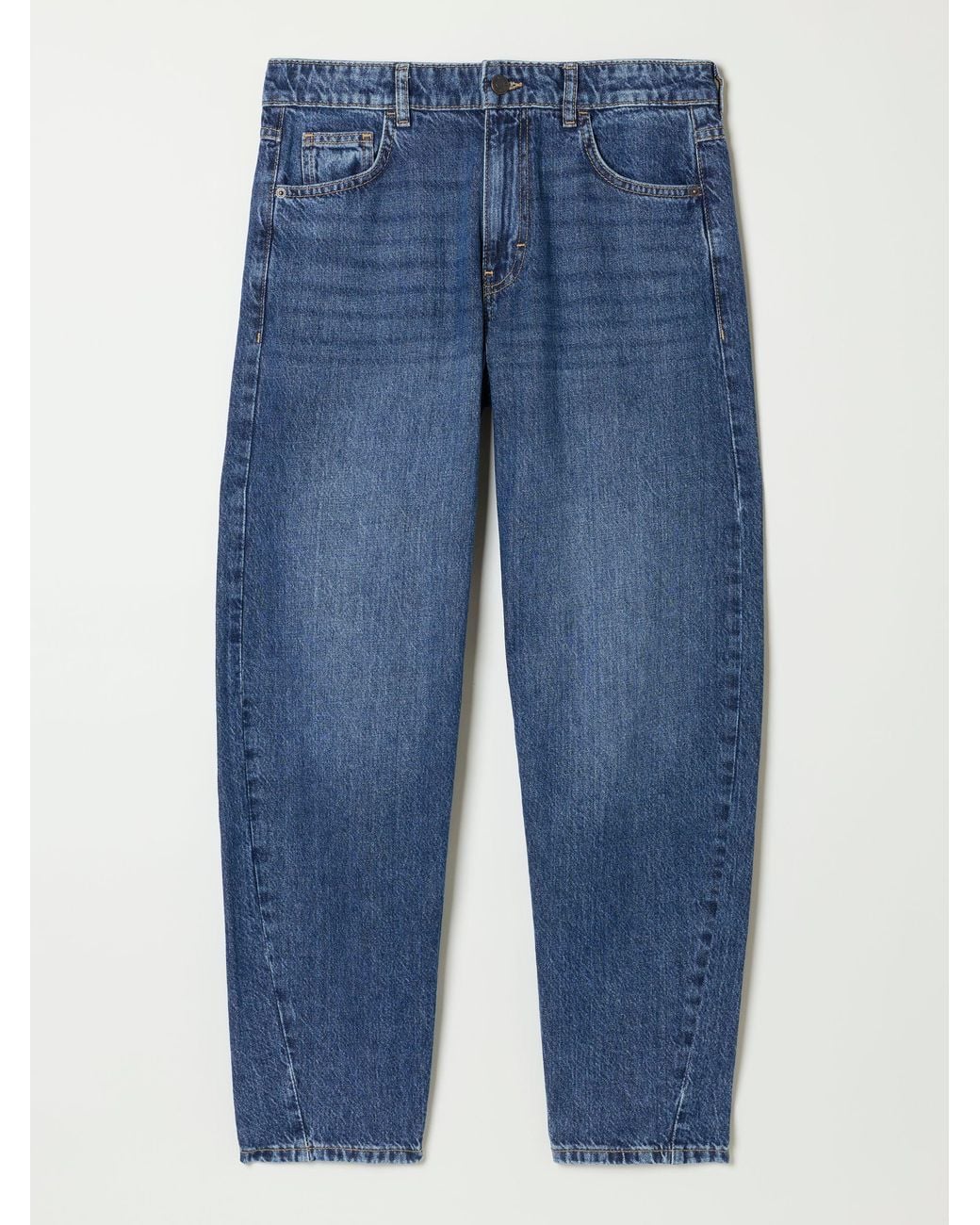 FatFace Blue Fatface Camber Mid Barrel Jeans