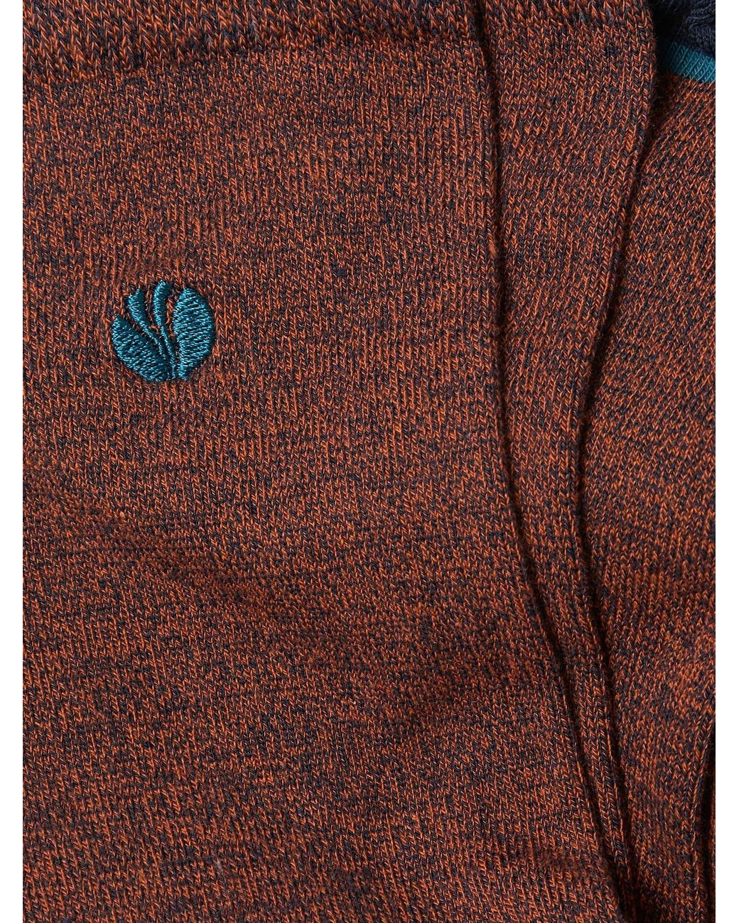 FatFace Brown Fatface Plain Socks for men