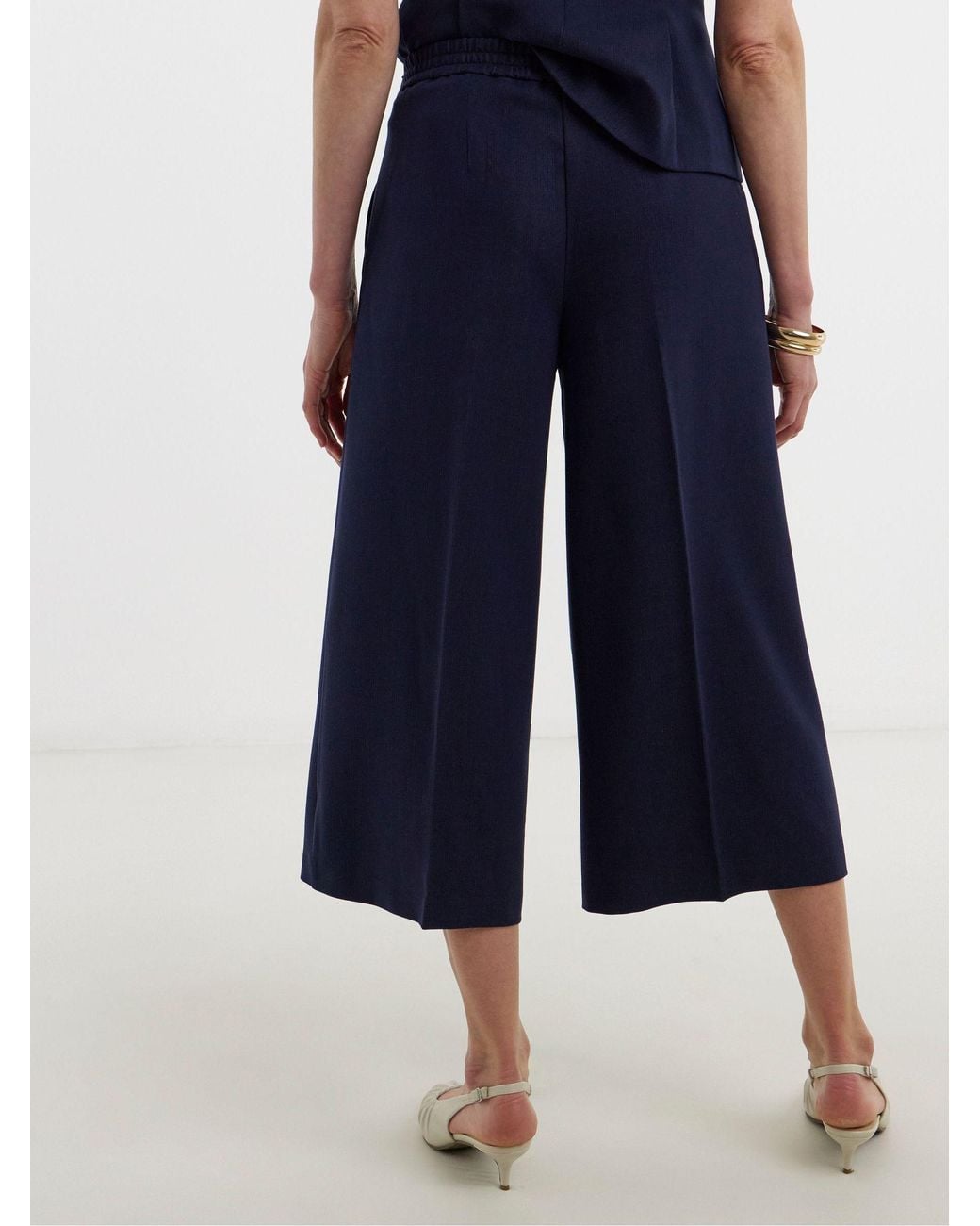 JD Williams Blue Denim Culottes