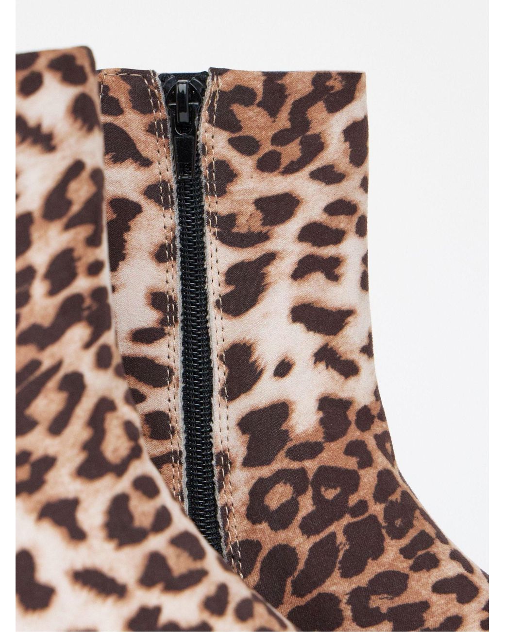 Square Boot Design Simply Be Square Toe Ankle Boots in Brown | Lyst