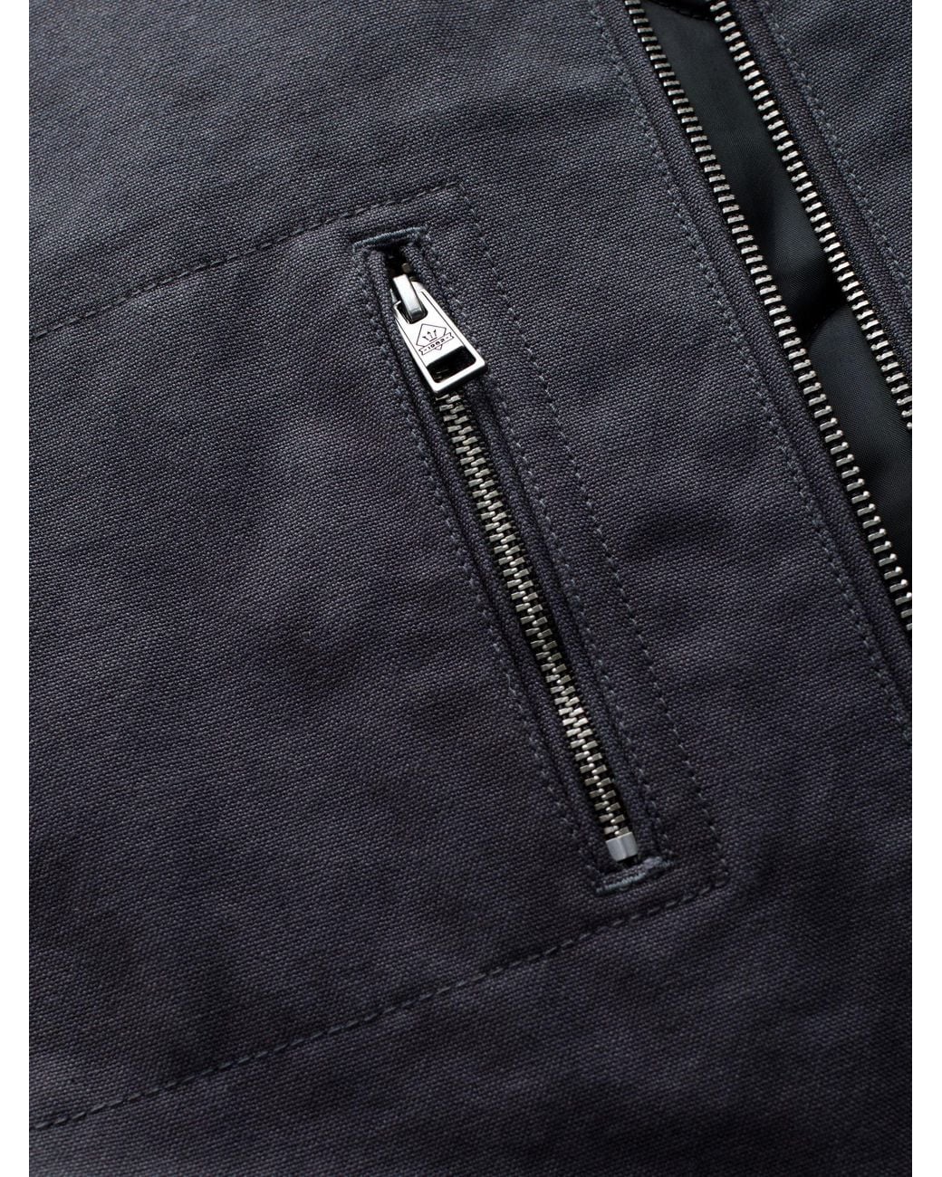 Next Black Charcoal Canvas Chore Jacket for men