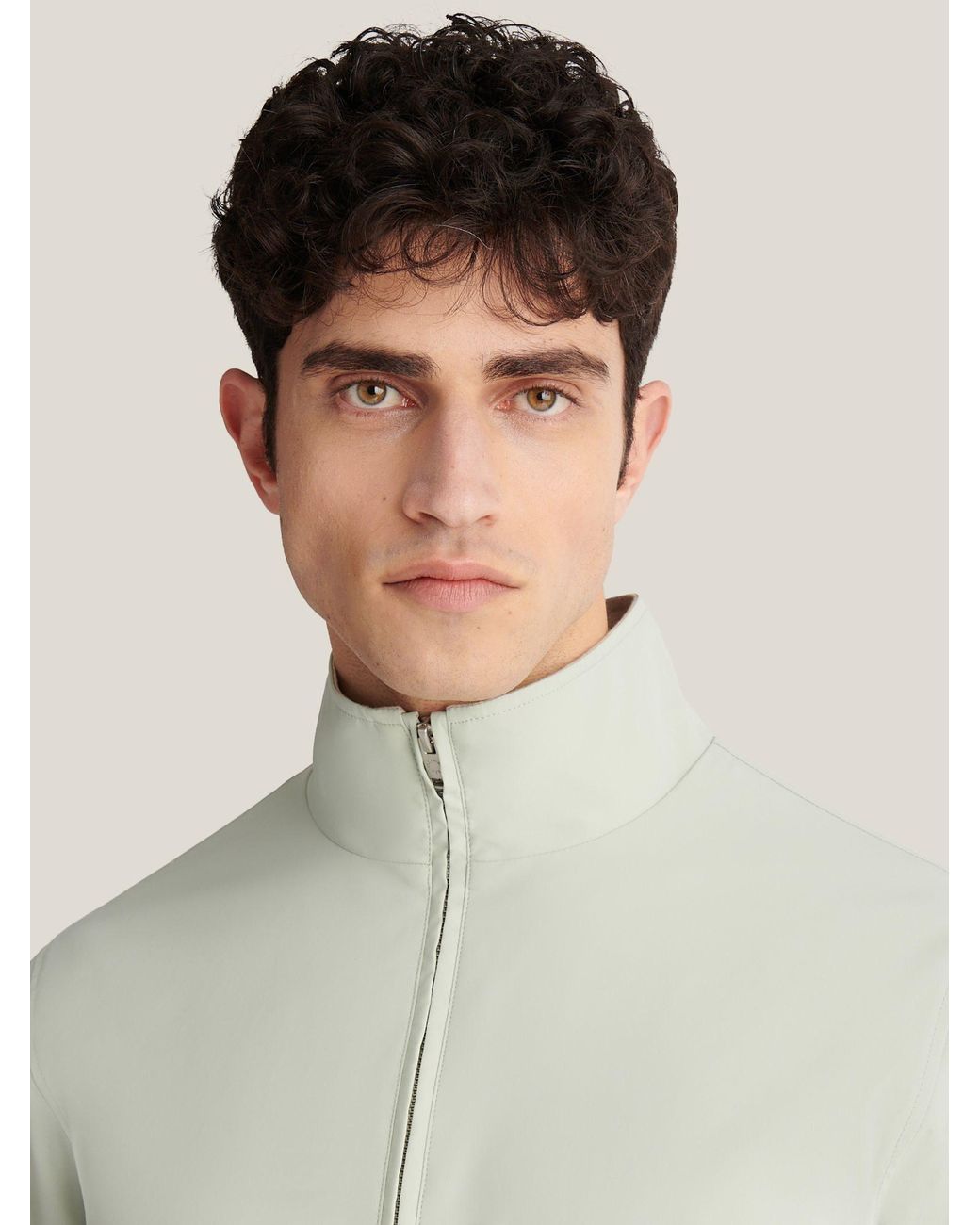 Peckham Rye Natural Zip Jacket for men