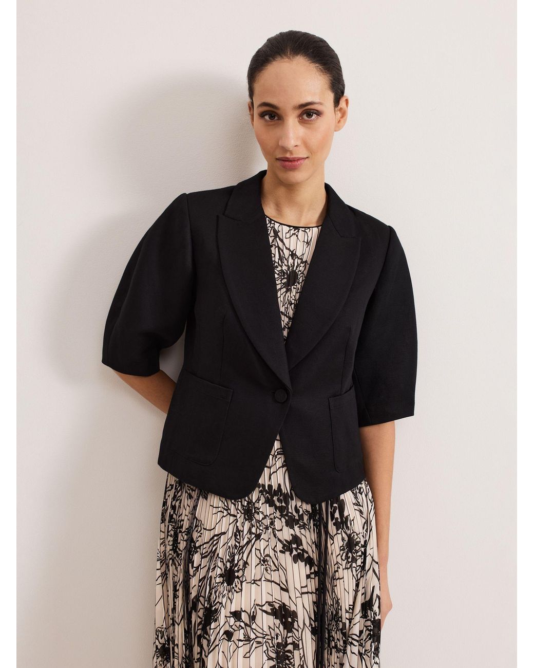 Phase Eight Black Coniston Jacket