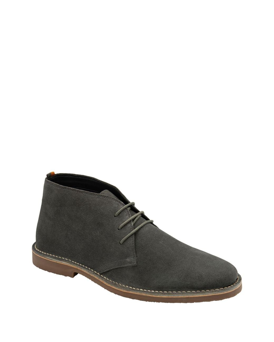 Frank Wright Black Suede Desert Boots for men