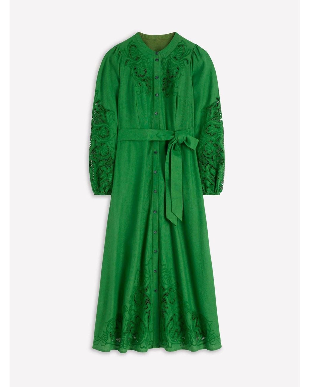 knee length dresses for ladies Emma Shirt Dress - Linen main image 0