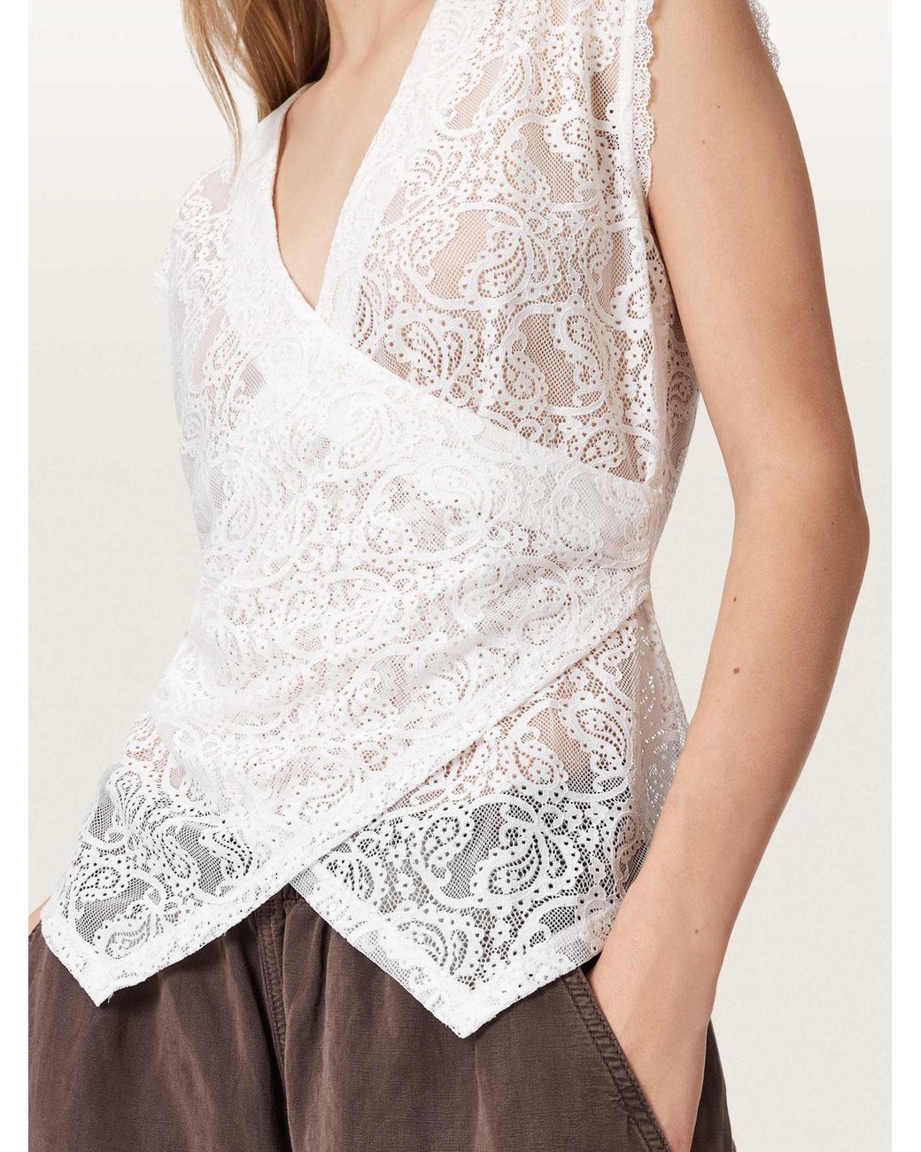 AllSaints Natural Allsaints Vera Top