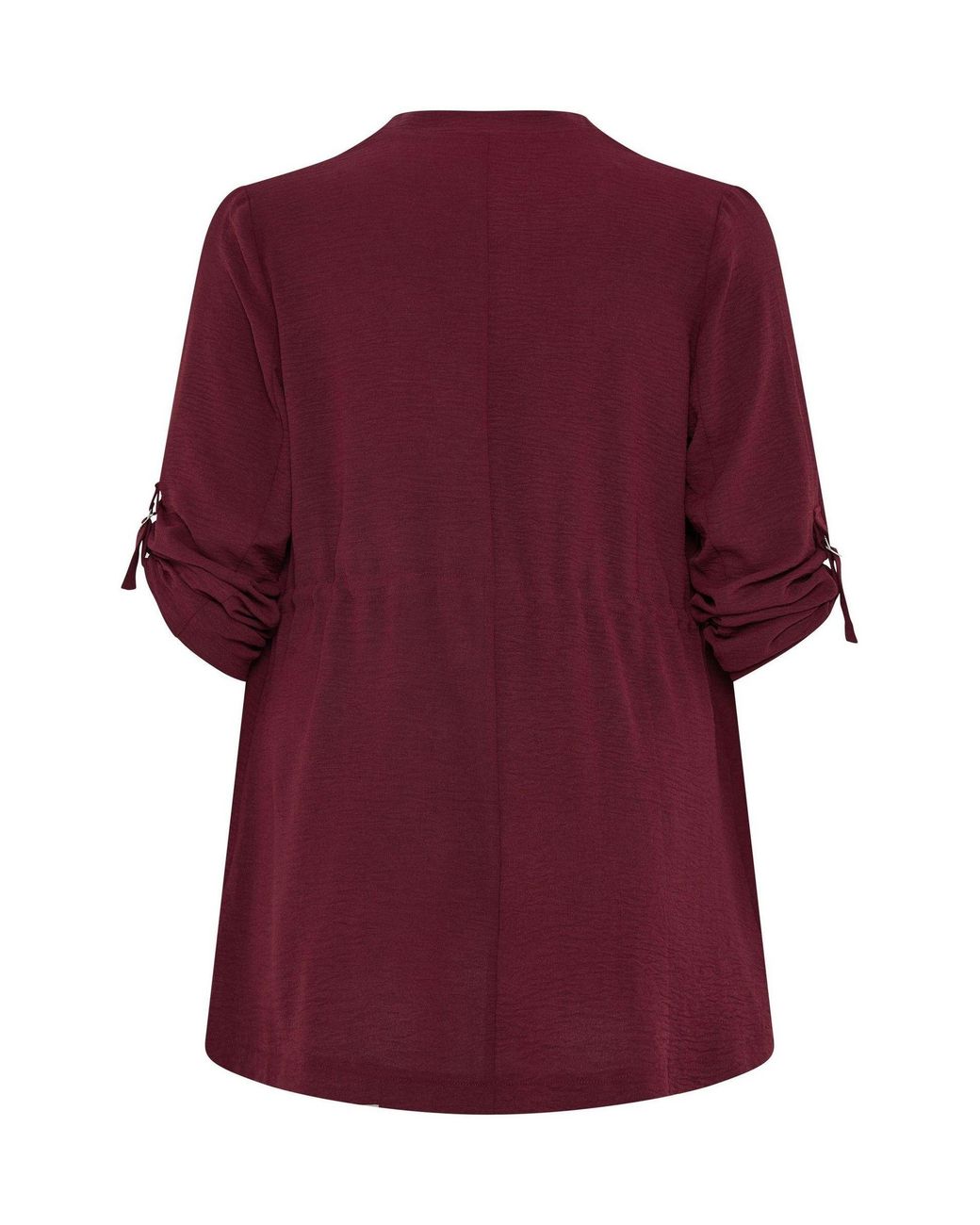 Evans Purple Lightweight Waterfall Jacket