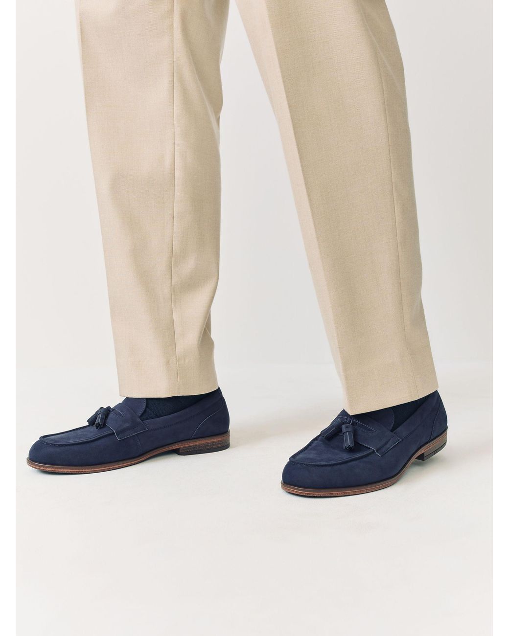 Next Tassel Loafers in Blue für Herren